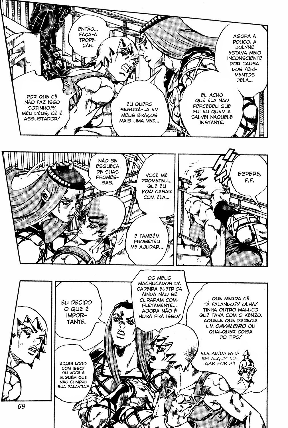 Read JoJo's Bizarre Adventure Part 6  Stone Ocean PT-BR Manga Online