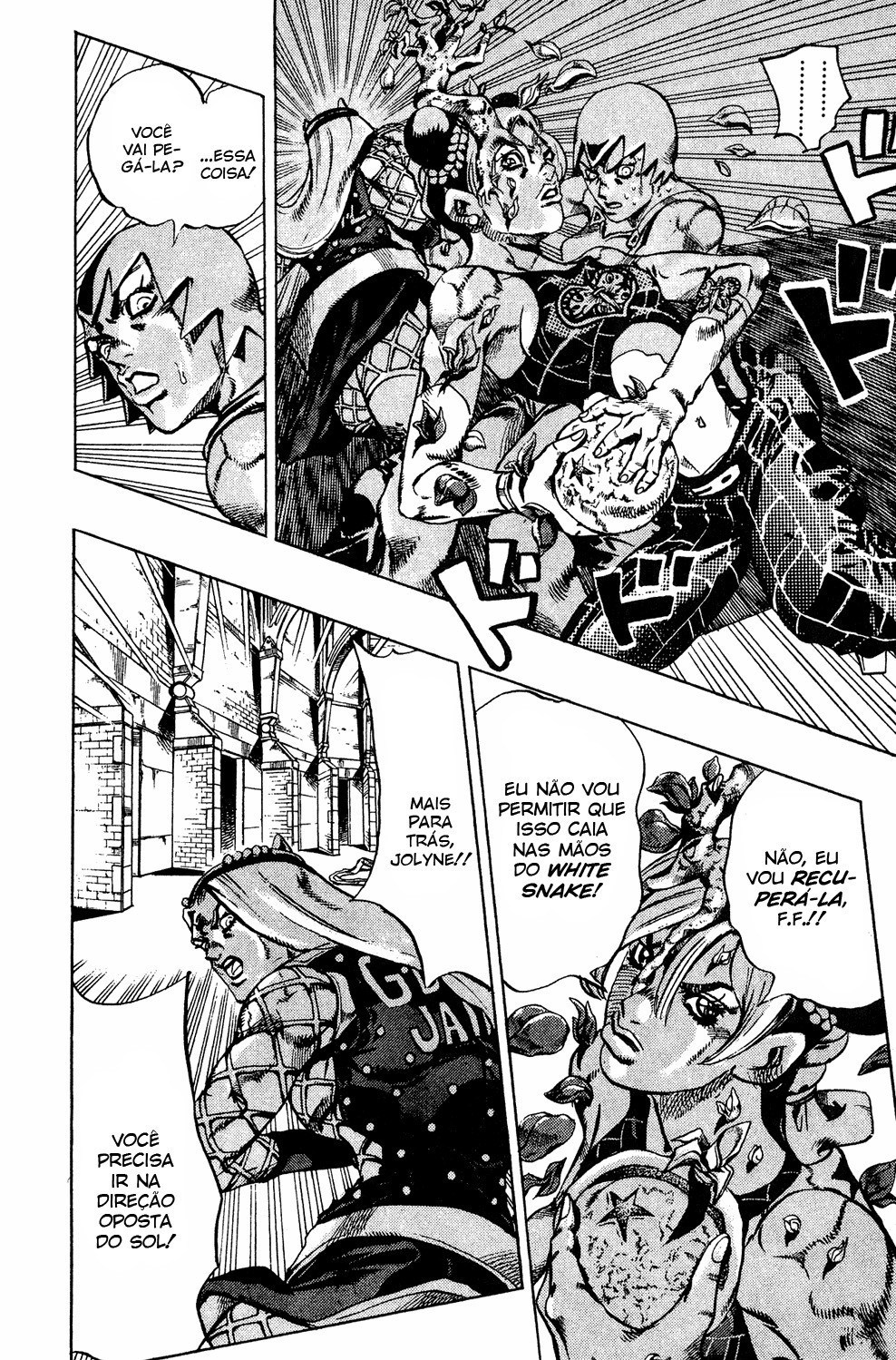 Read JoJo's Bizarre Adventure Part 6  Stone Ocean PT-BR Manga Online