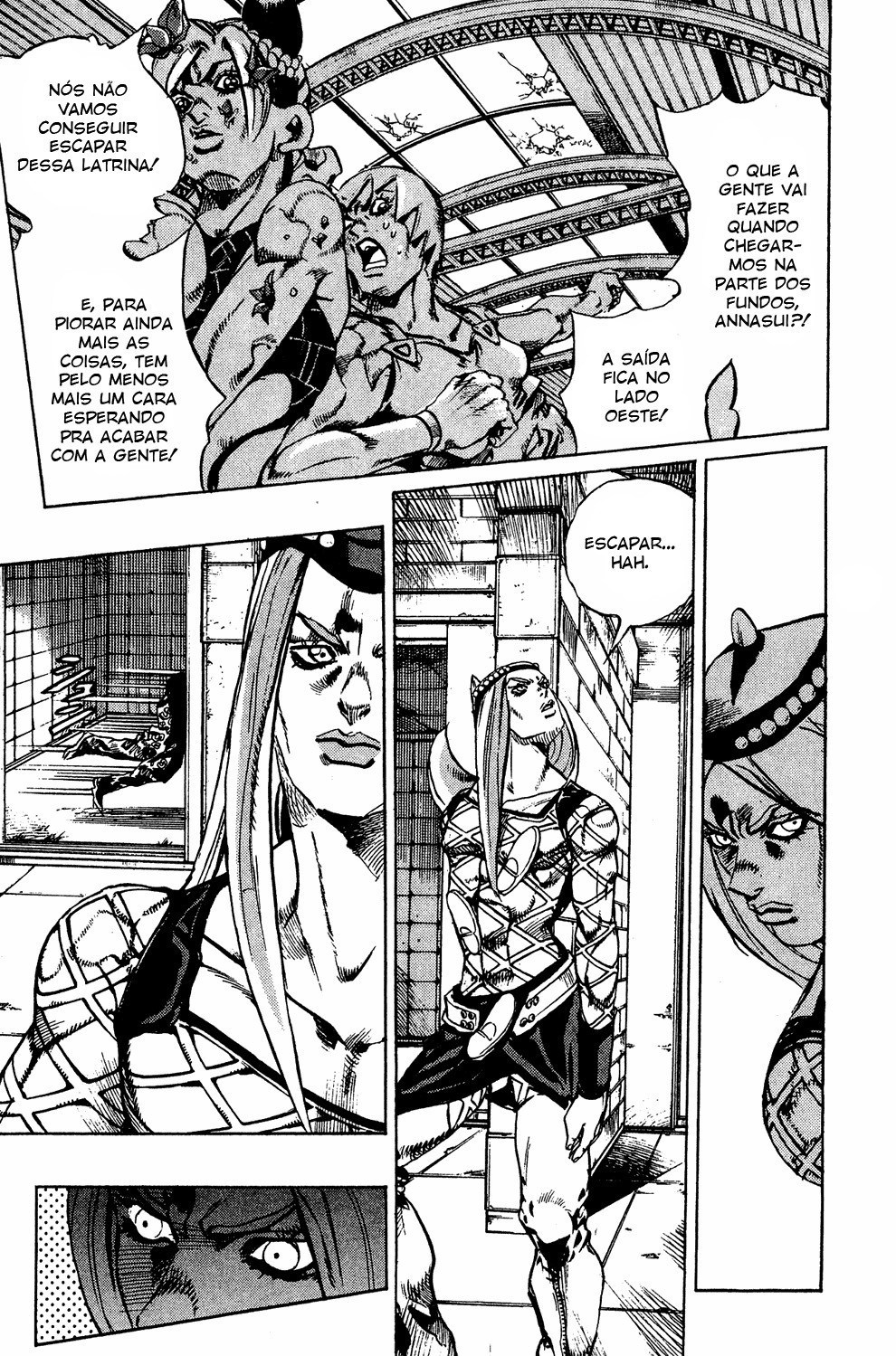 Read JoJo's Bizarre Adventure Part 6  Stone Ocean PT-BR Manga Online