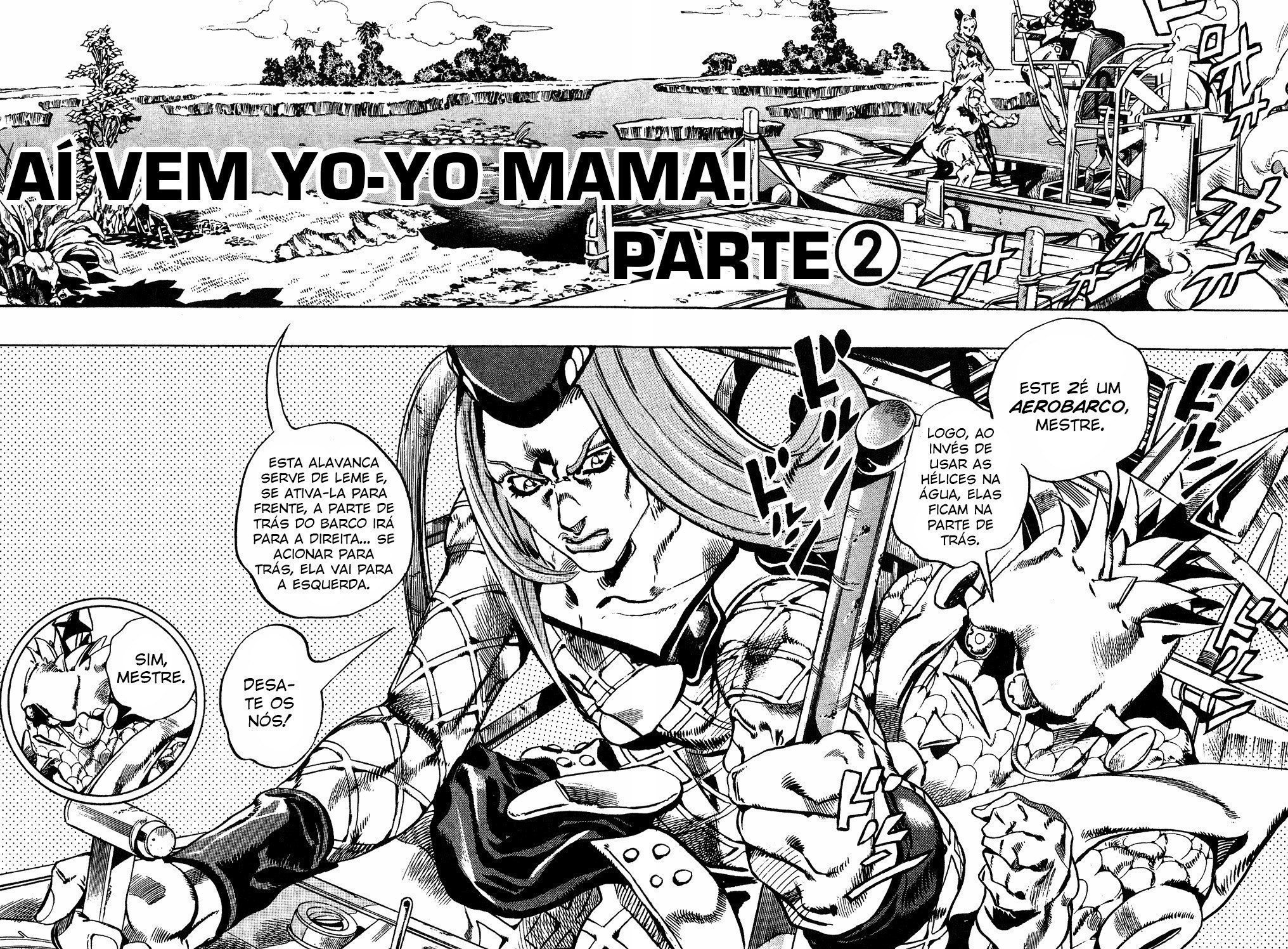 Read JoJo's Bizarre Adventure Part 6  Stone Ocean PT-BR Manga Online
