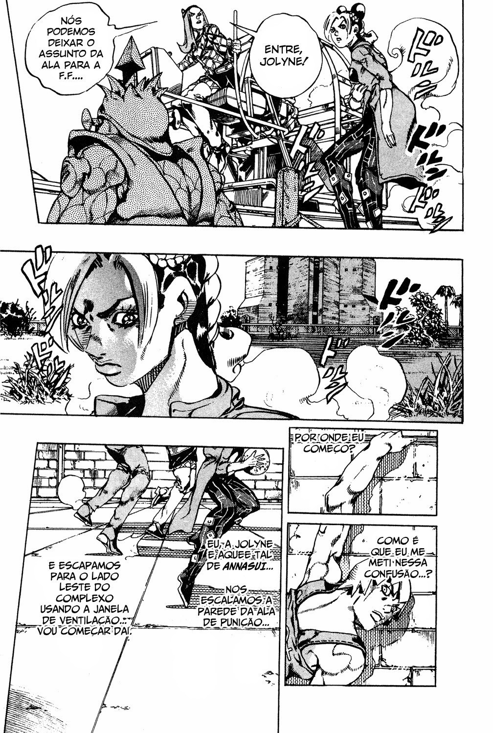 Read JoJo's Bizarre Adventure Part 6  Stone Ocean PT-BR Manga Online