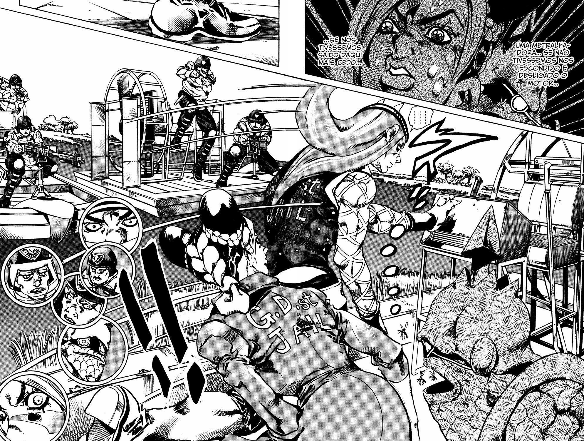 Read JoJo's Bizarre Adventure Part 6  Stone Ocean PT-BR Manga Online