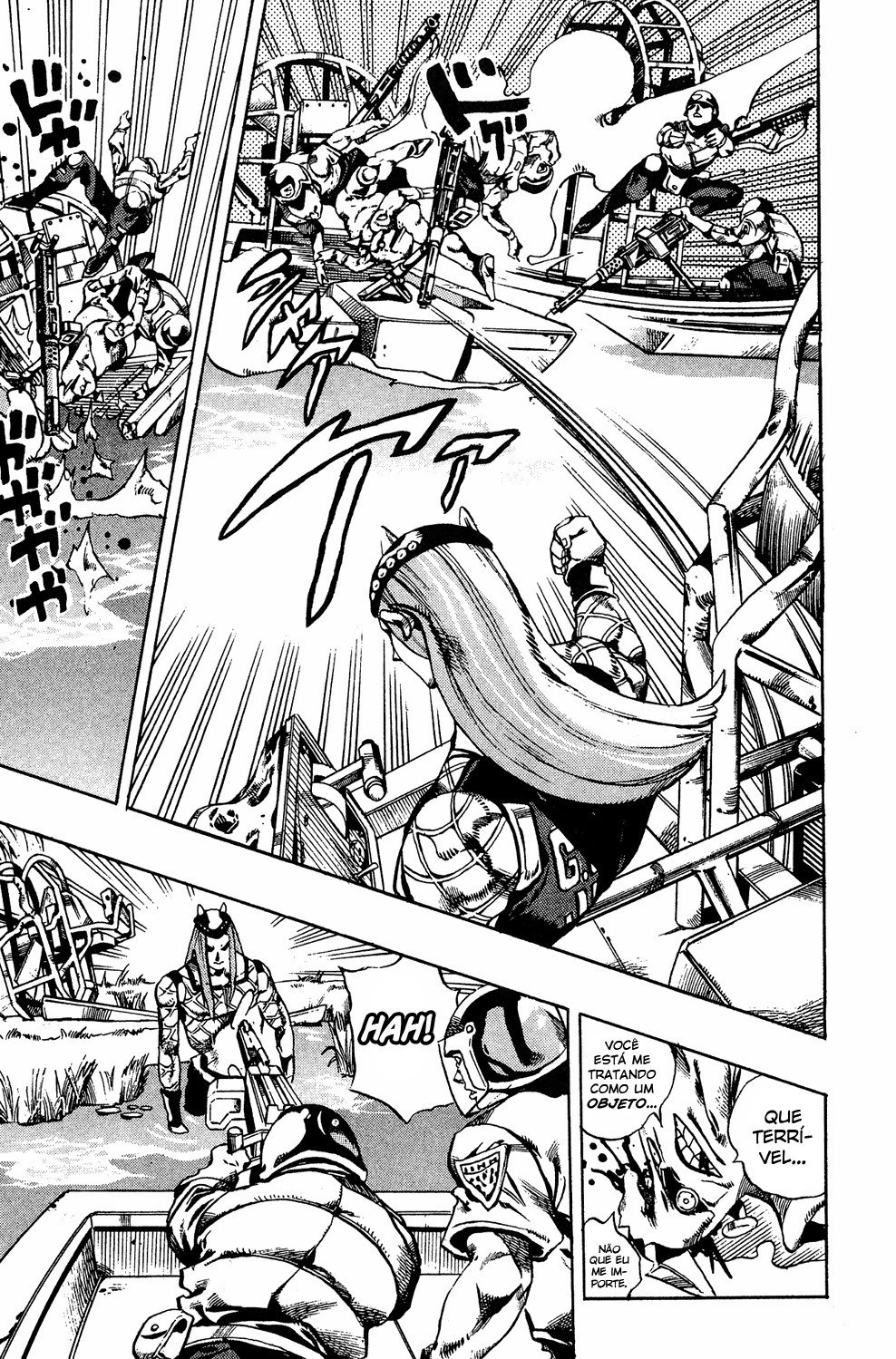 Read JoJo's Bizarre Adventure Part 6  Stone Ocean PT-BR Manga Online