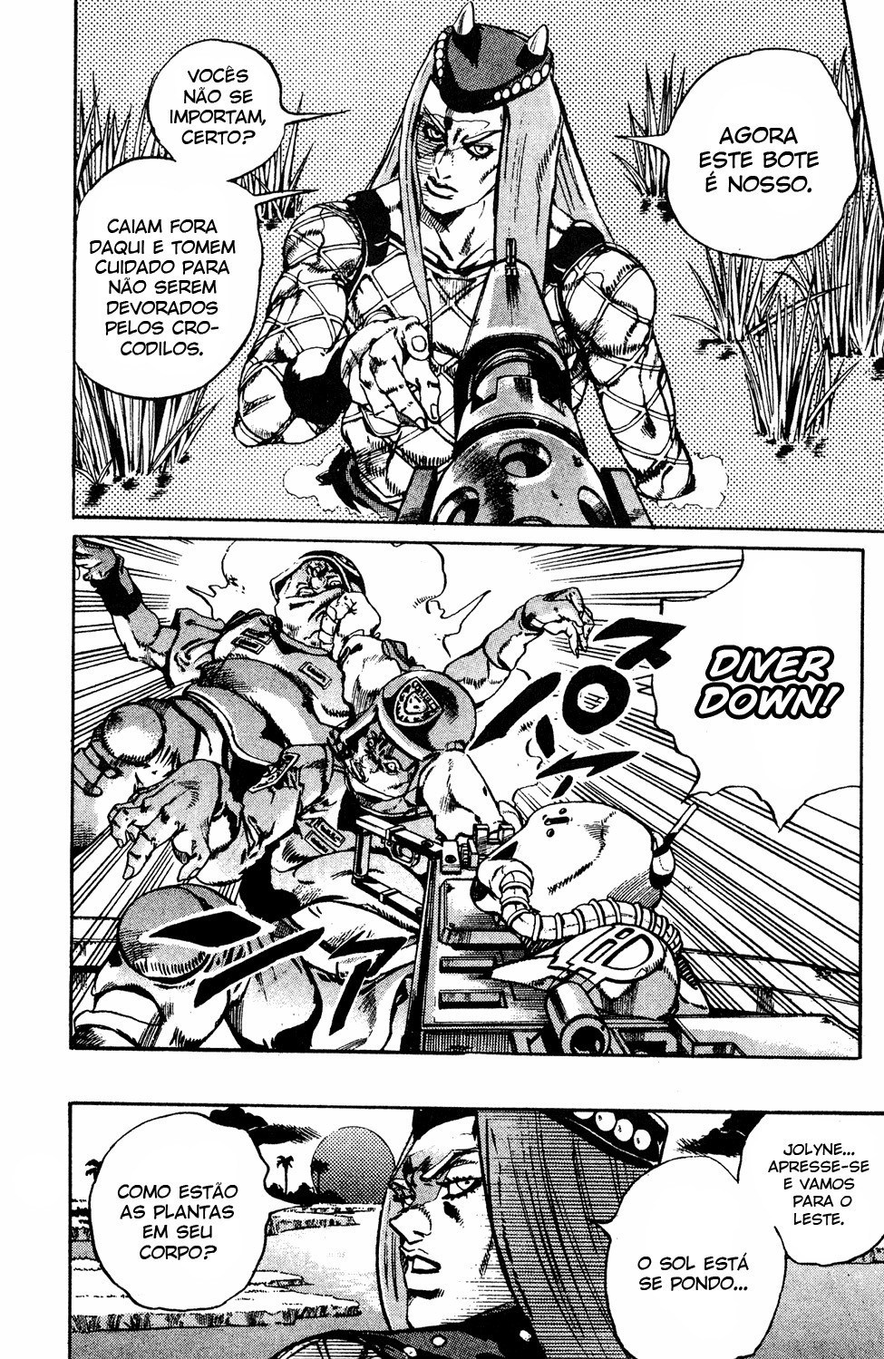 Read JoJo's Bizarre Adventure Part 6  Stone Ocean PT-BR Manga Online