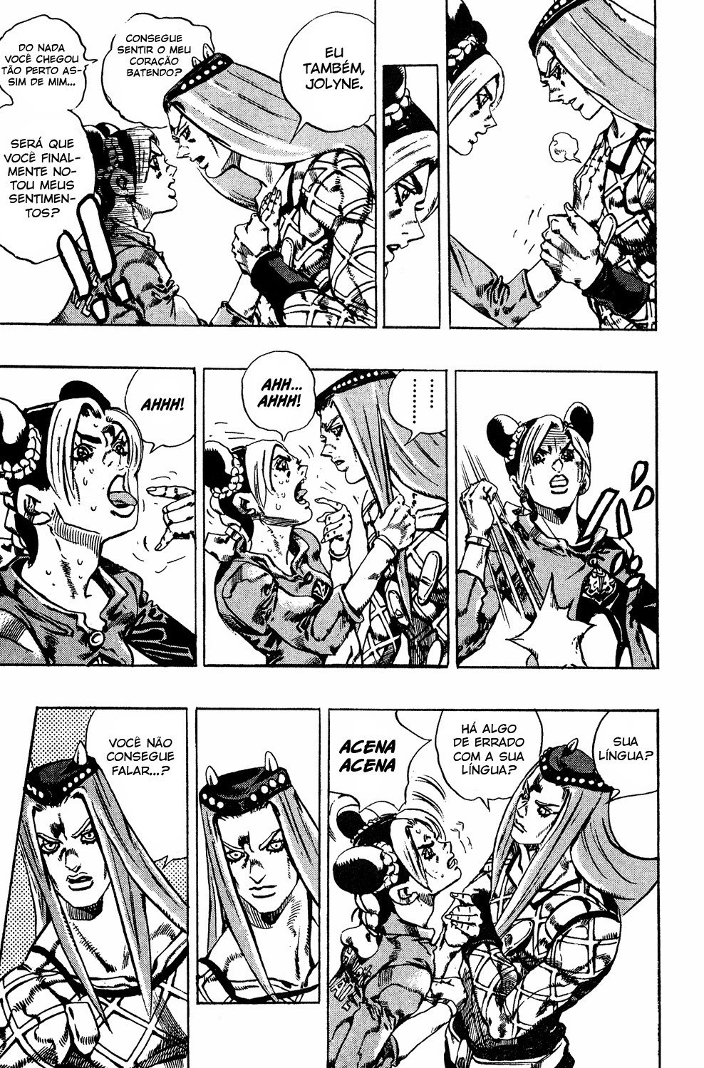 Read JoJo's Bizarre Adventure Part 6  Stone Ocean PT-BR Manga Online