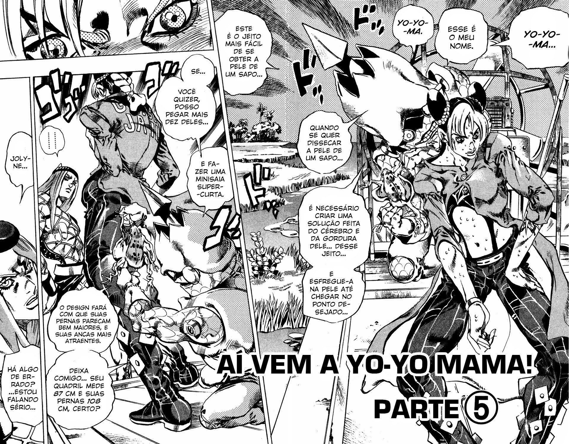 Read JoJo's Bizarre Adventure Part 6  Stone Ocean PT-BR Manga Online