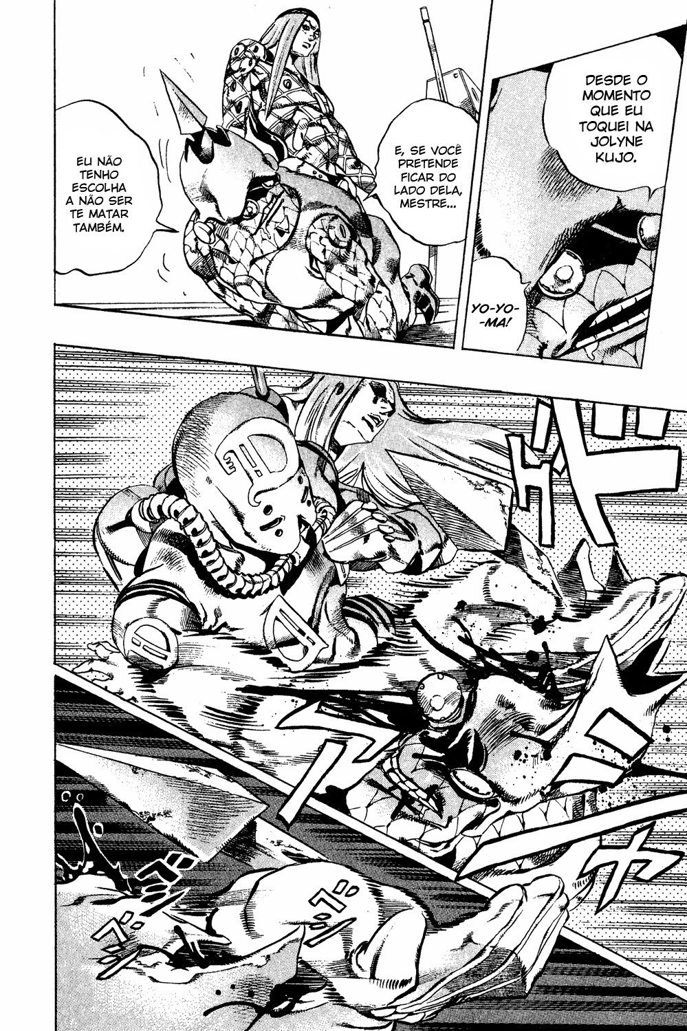 Read JoJo's Bizarre Adventure Part 6  Stone Ocean PT-BR Manga Online