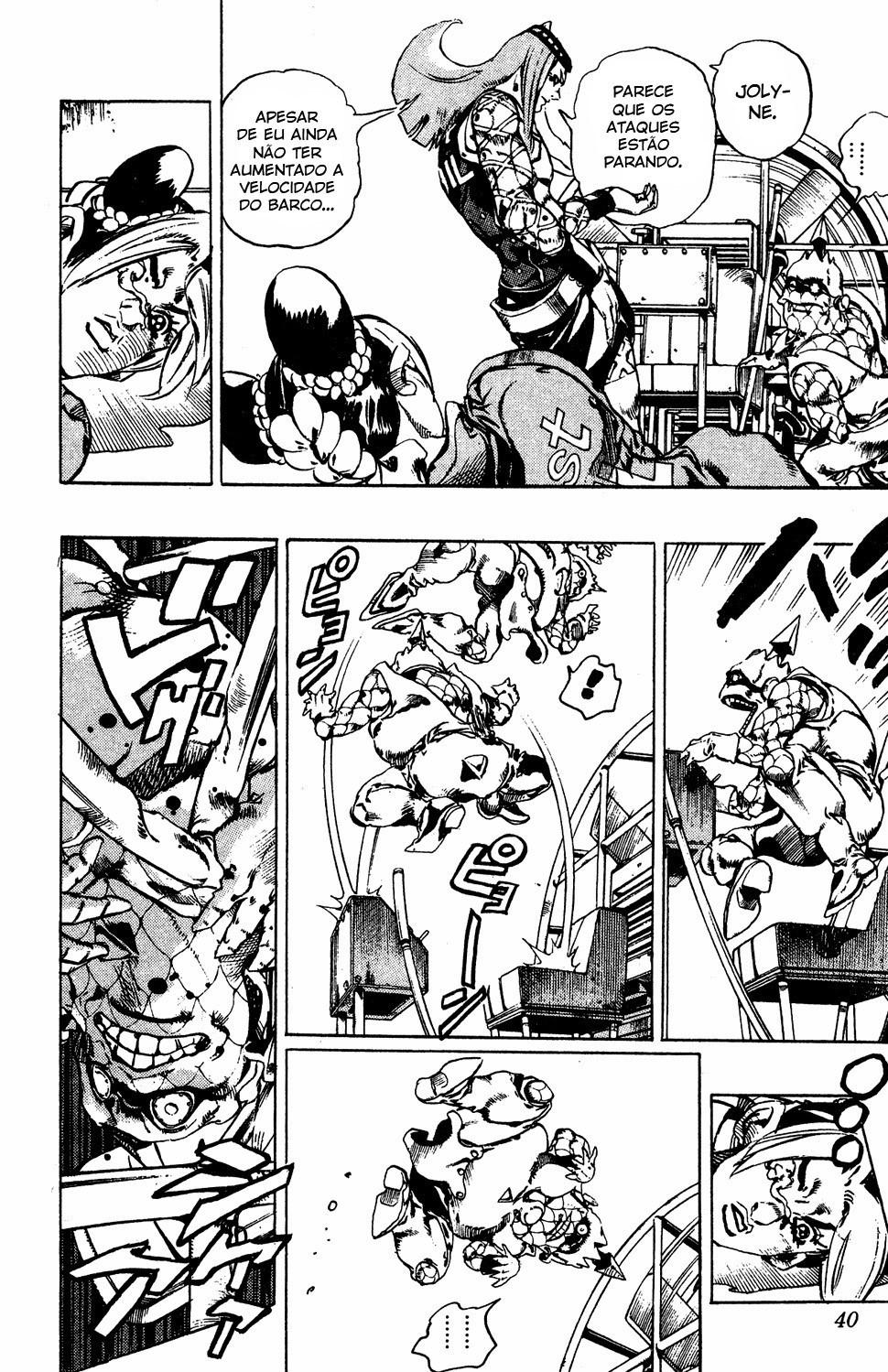 Read JoJo's Bizarre Adventure Part 6  Stone Ocean PT-BR Manga Online