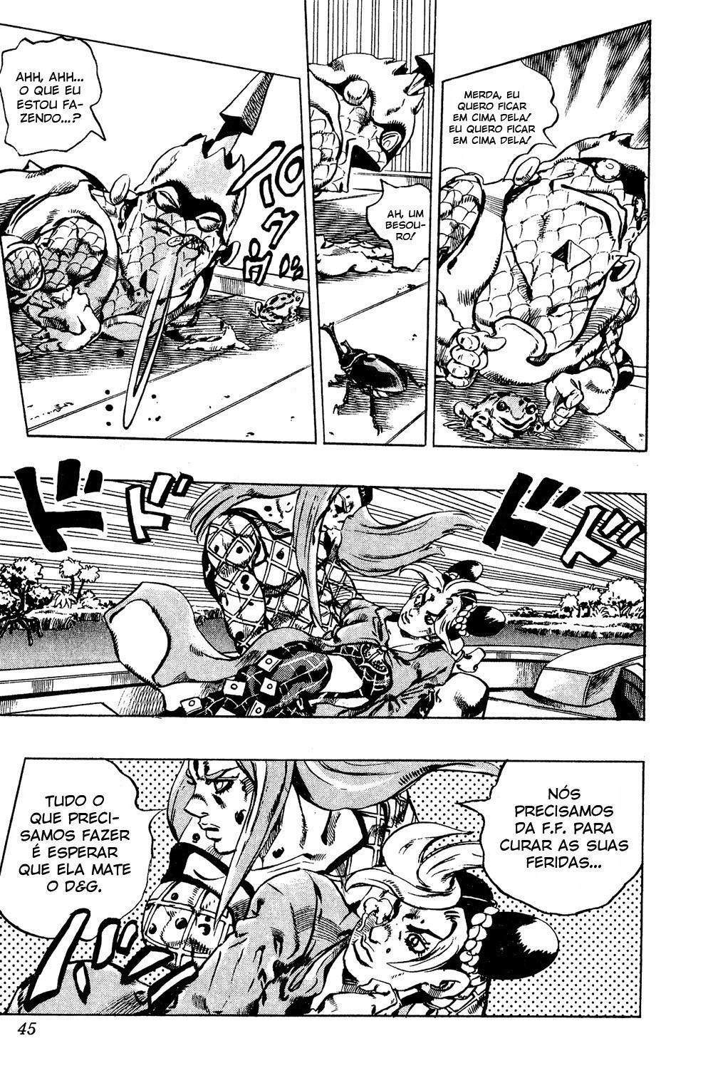 Read JoJo's Bizarre Adventure Part 6  Stone Ocean PT-BR Manga Online