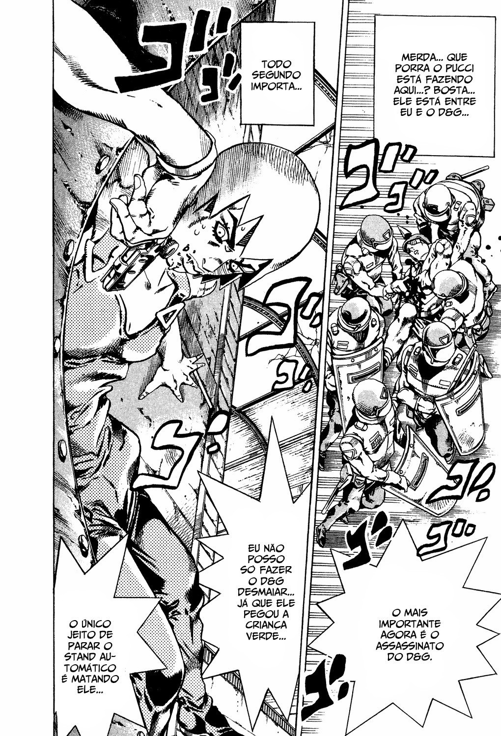 Read JoJo's Bizarre Adventure Part 6  Stone Ocean PT-BR Manga Online