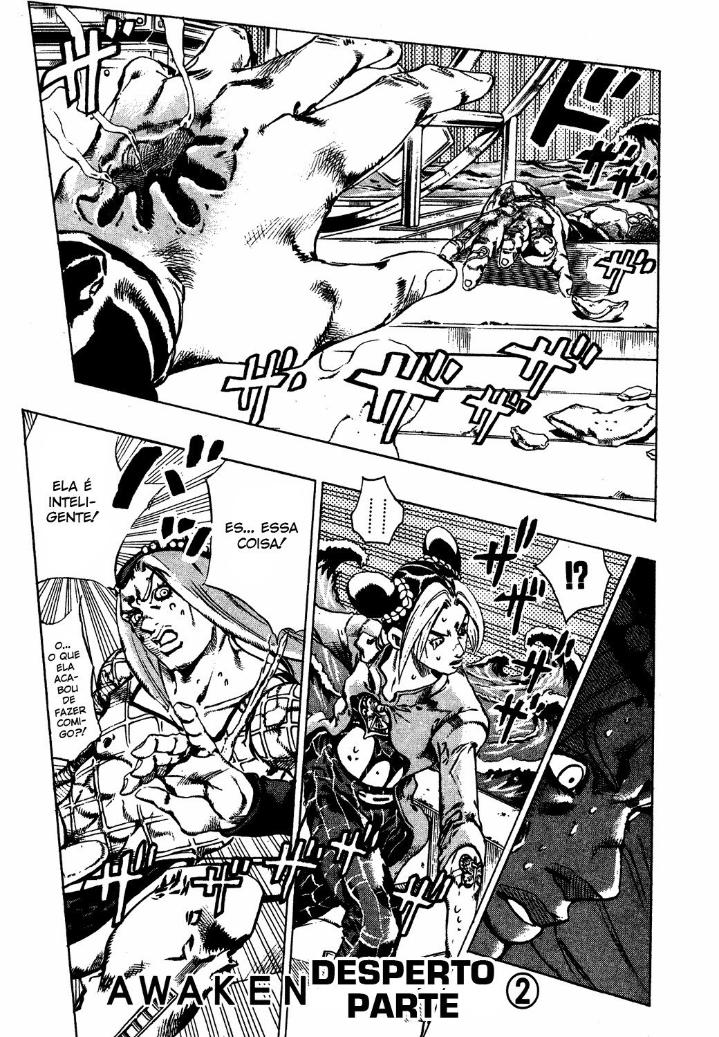 Read JoJo's Bizarre Adventure Part 6  Stone Ocean PT-BR Manga Online