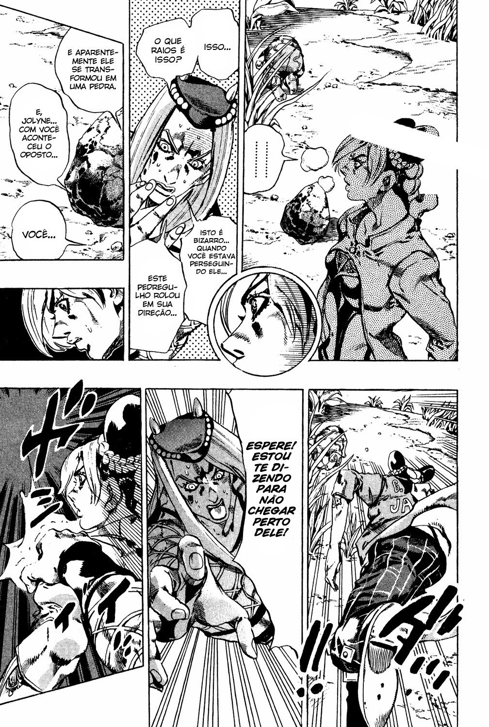 Read JoJo's Bizarre Adventure Part 6  Stone Ocean PT-BR Manga Online