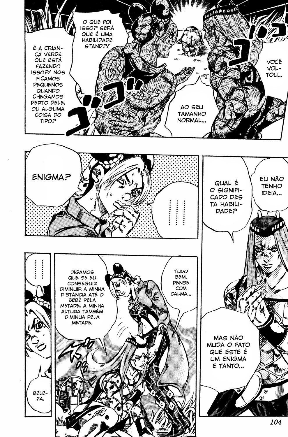 Read JoJo's Bizarre Adventure Part 6  Stone Ocean PT-BR Manga Online