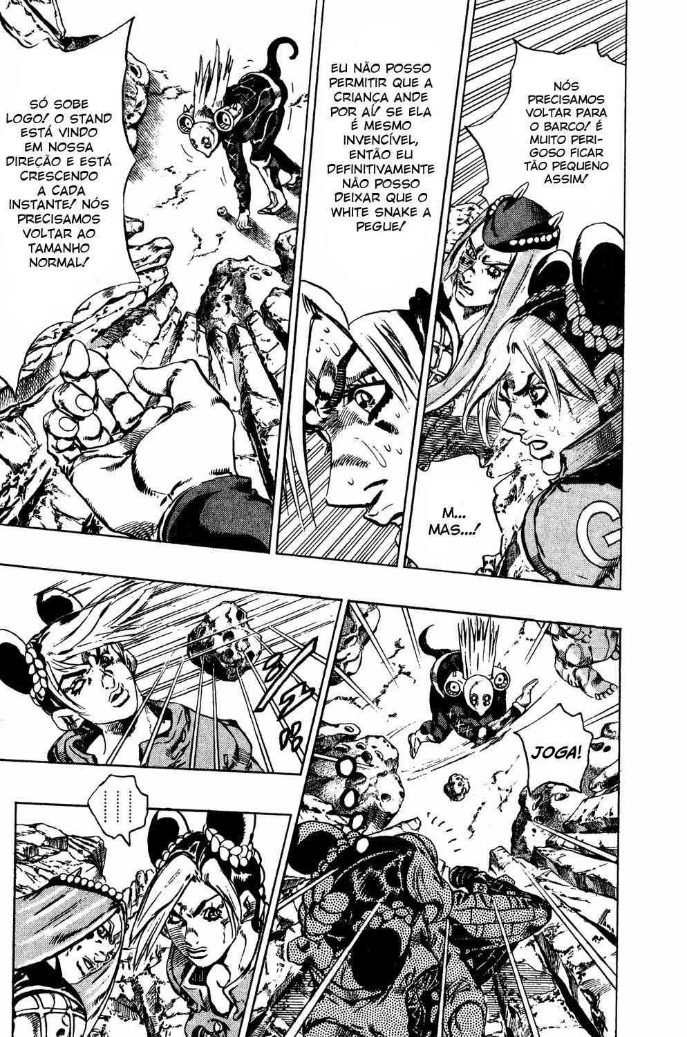 Read JoJo's Bizarre Adventure Part 6  Stone Ocean PT-BR Manga Online