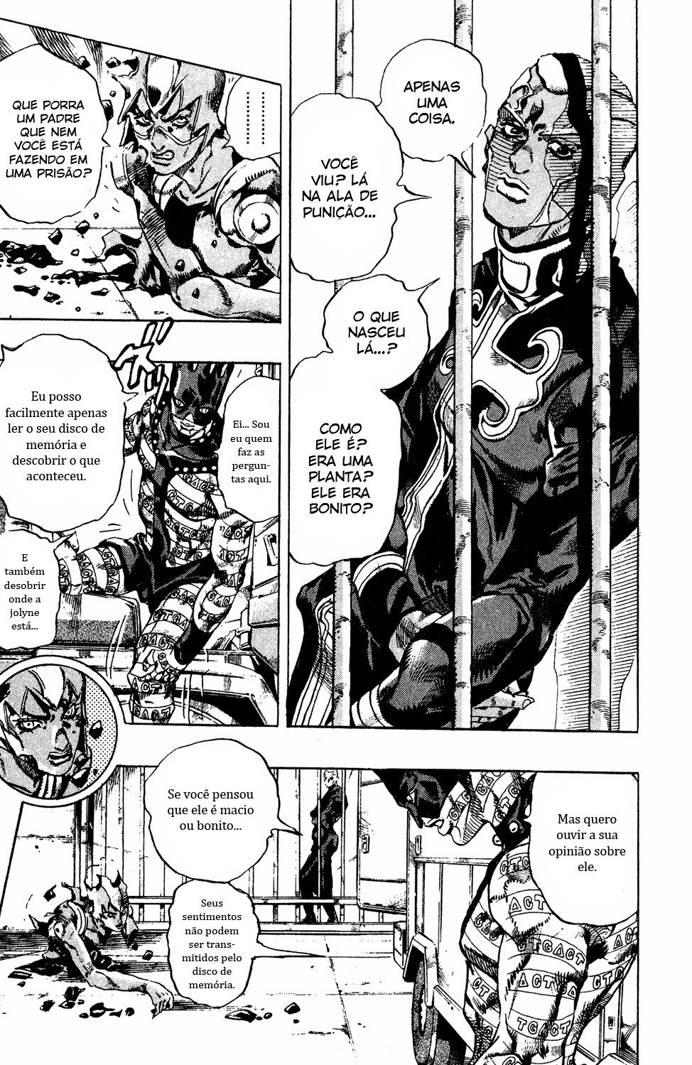 Read JoJo's Bizarre Adventure Part 6  Stone Ocean PT-BR Manga Online