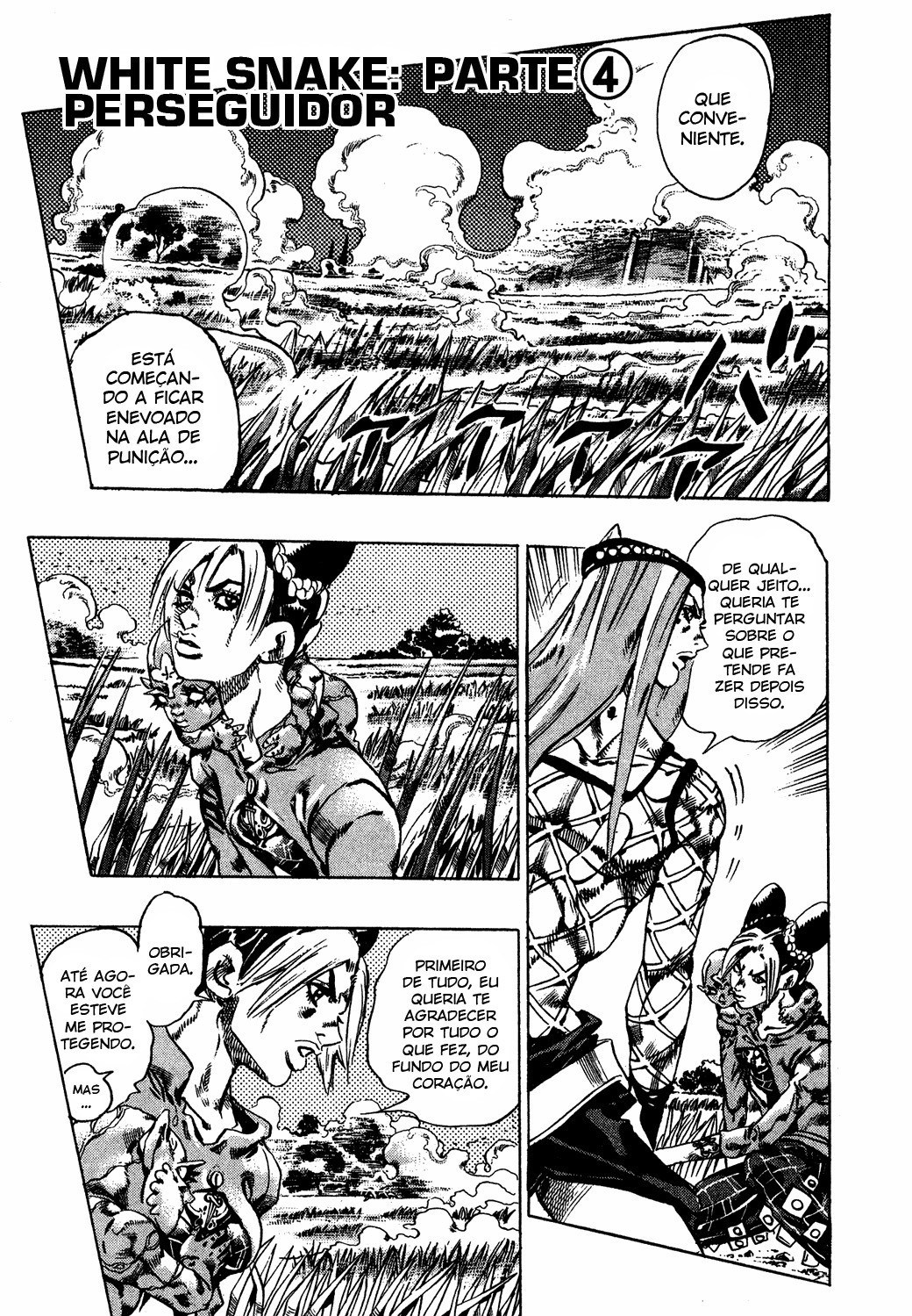 Read JoJo's Bizarre Adventure Part 6  Stone Ocean PT-BR Manga Online