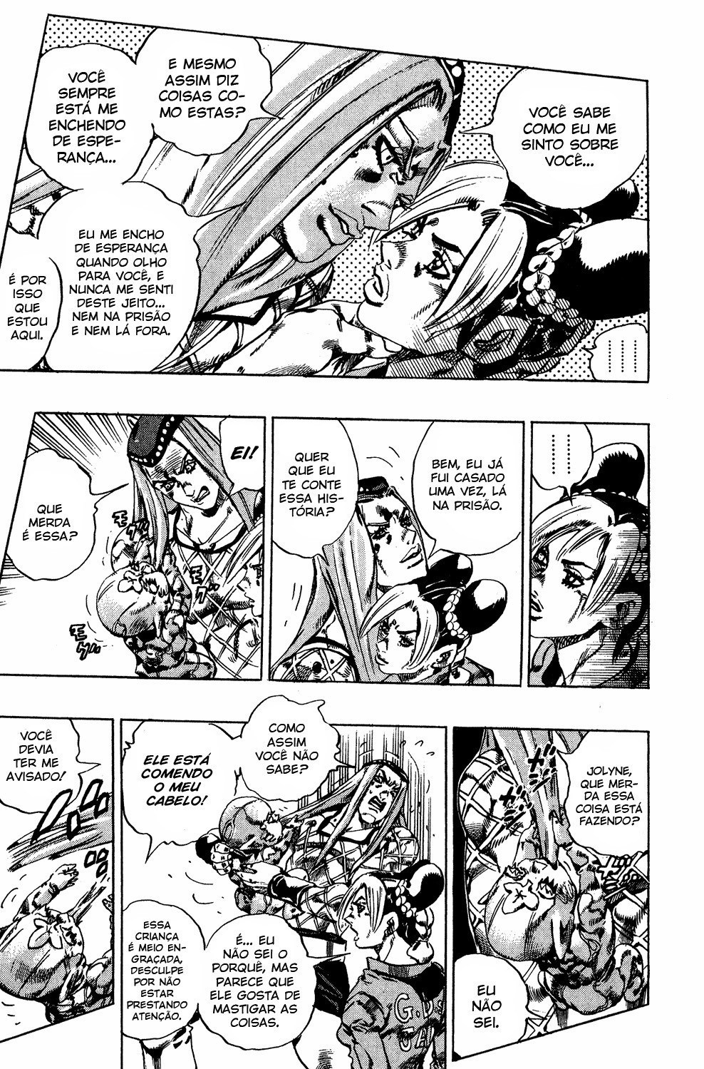 Read JoJo's Bizarre Adventure Part 6  Stone Ocean PT-BR Manga Online