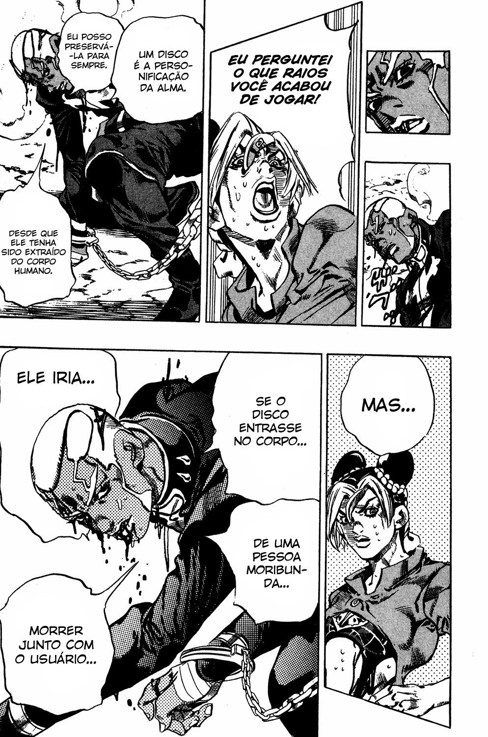 Read JoJo's Bizarre Adventure Part 6  Stone Ocean PT-BR Manga Online