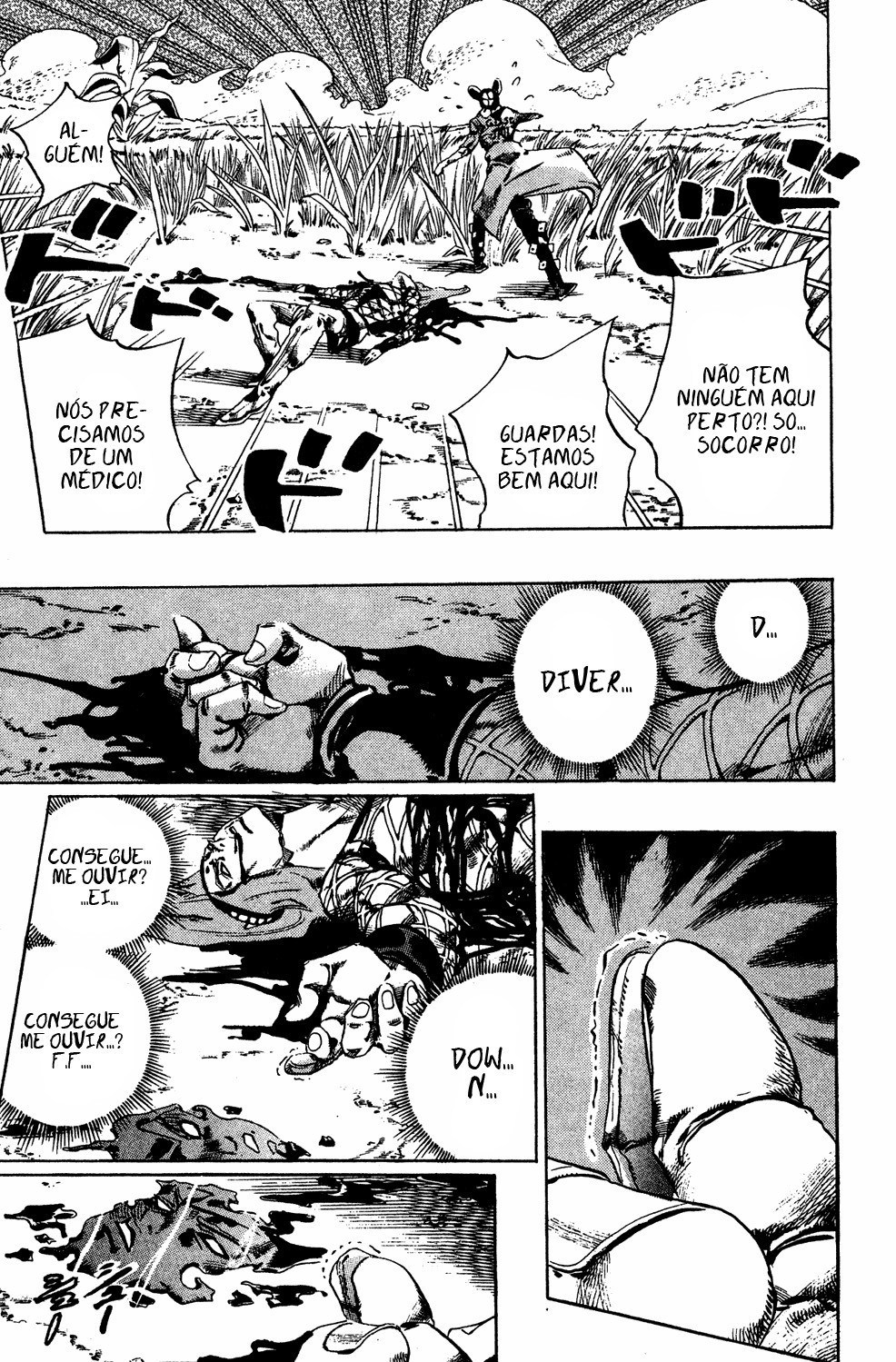 Read JoJo's Bizarre Adventure Part 6  Stone Ocean PT-BR Manga Online
