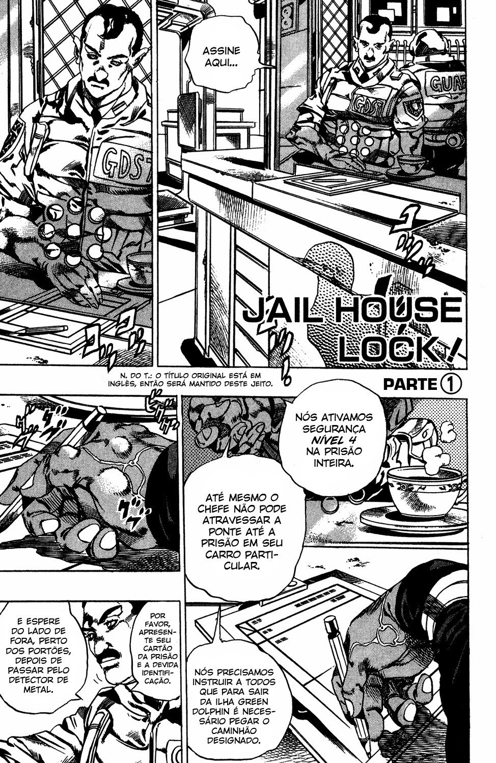 Read JoJo's Bizarre Adventure Part 6  Stone Ocean PT-BR Manga Online