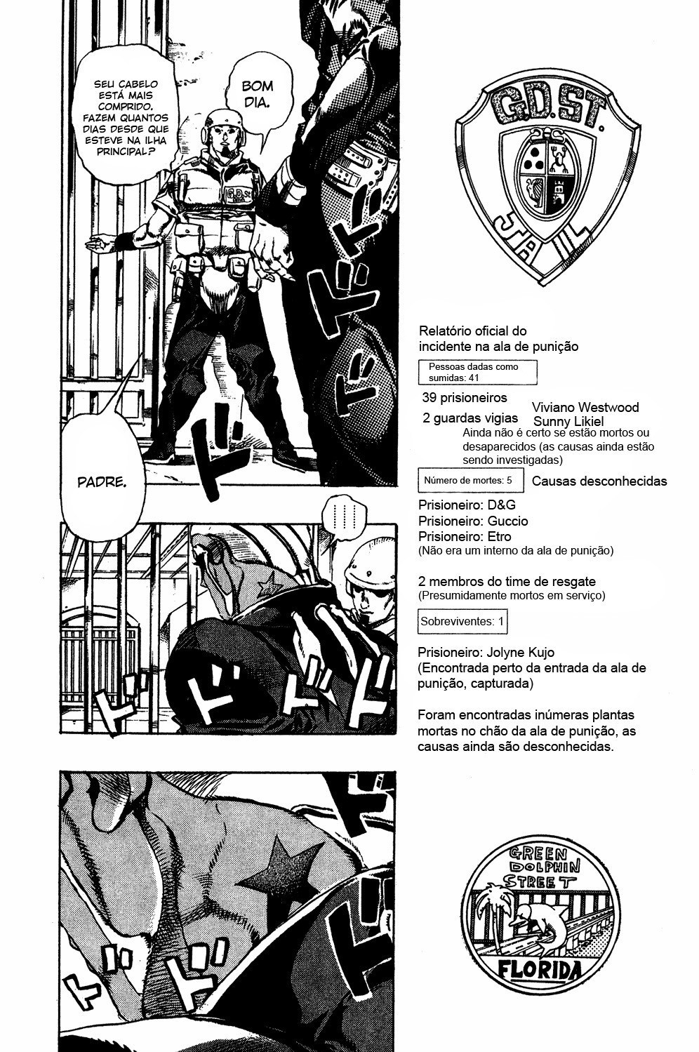 Read JoJo's Bizarre Adventure Part 6  Stone Ocean PT-BR Manga Online