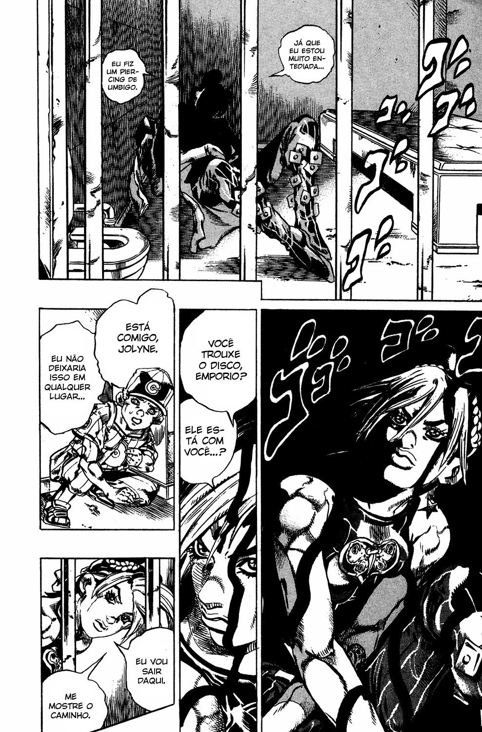 Read JoJo's Bizarre Adventure Part 6  Stone Ocean PT-BR Manga Online