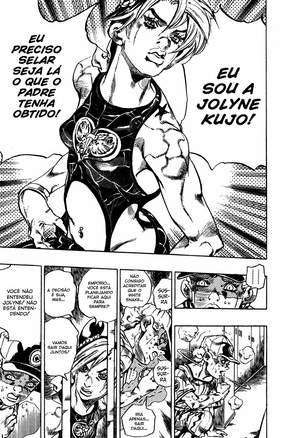 Read JoJo's Bizarre Adventure Part 6  Stone Ocean PT-BR Manga Online