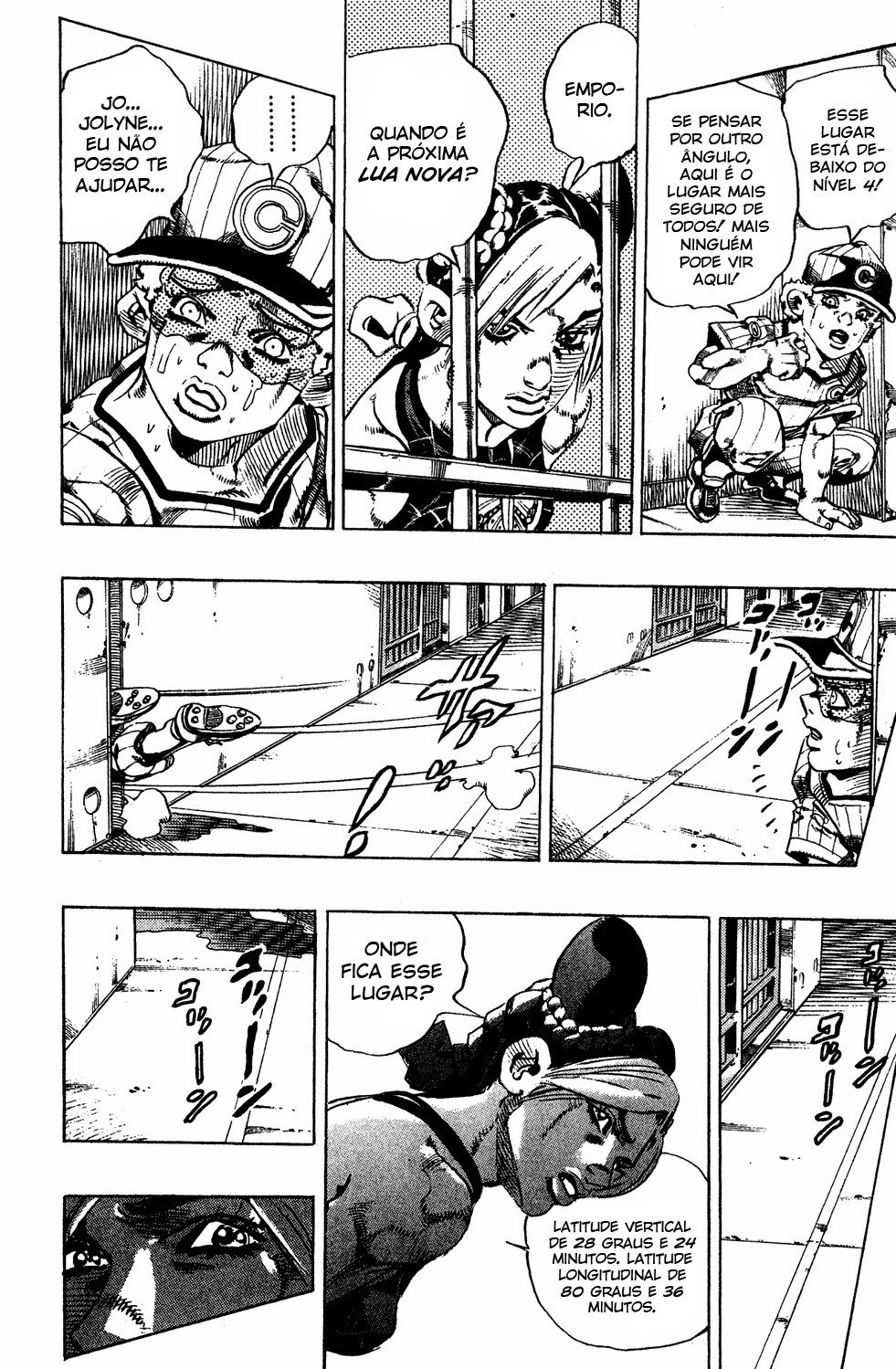 Read JoJo's Bizarre Adventure Part 6  Stone Ocean PT-BR Manga Online