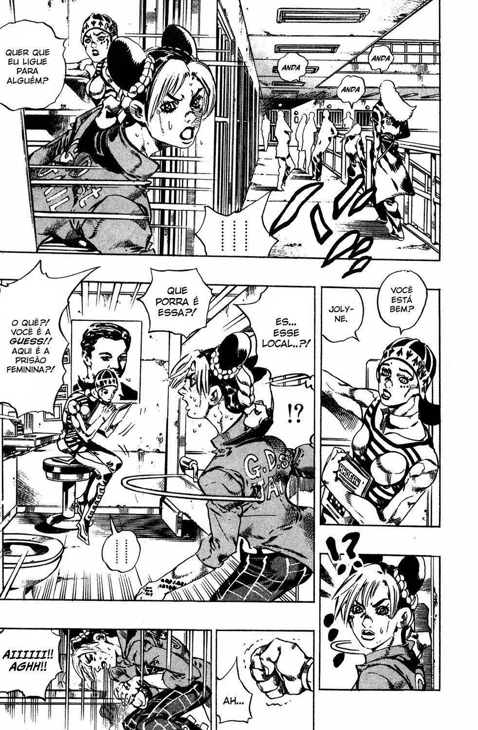 Read JoJo's Bizarre Adventure Part 6  Stone Ocean PT-BR Manga Online