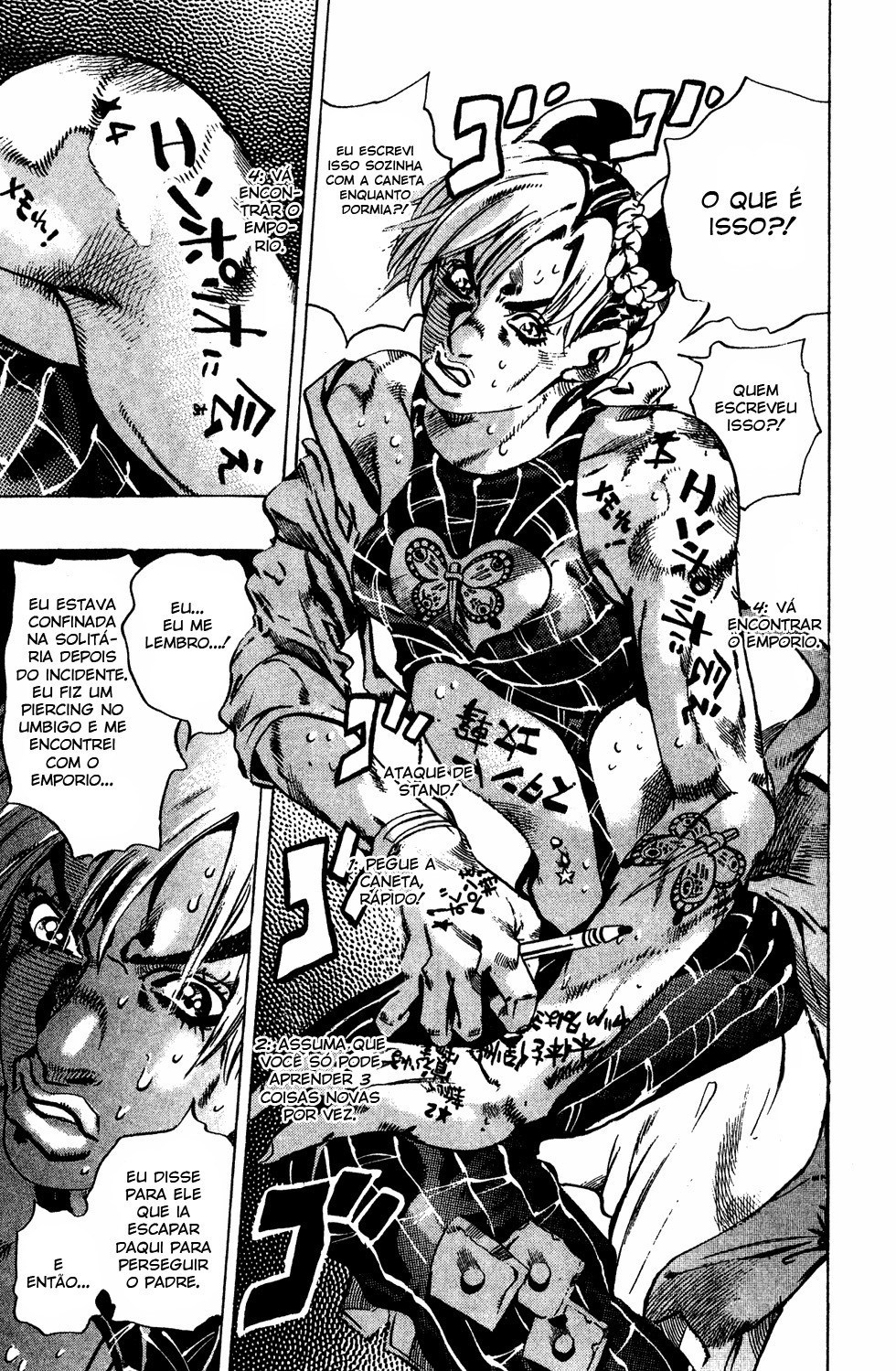 Read JoJo's Bizarre Adventure Part 6  Stone Ocean PT-BR Manga Online