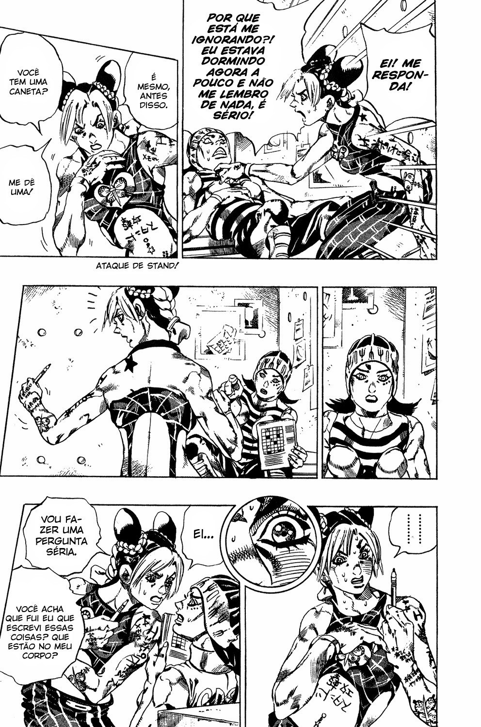 Read JoJo's Bizarre Adventure Part 6  Stone Ocean PT-BR Manga Online
