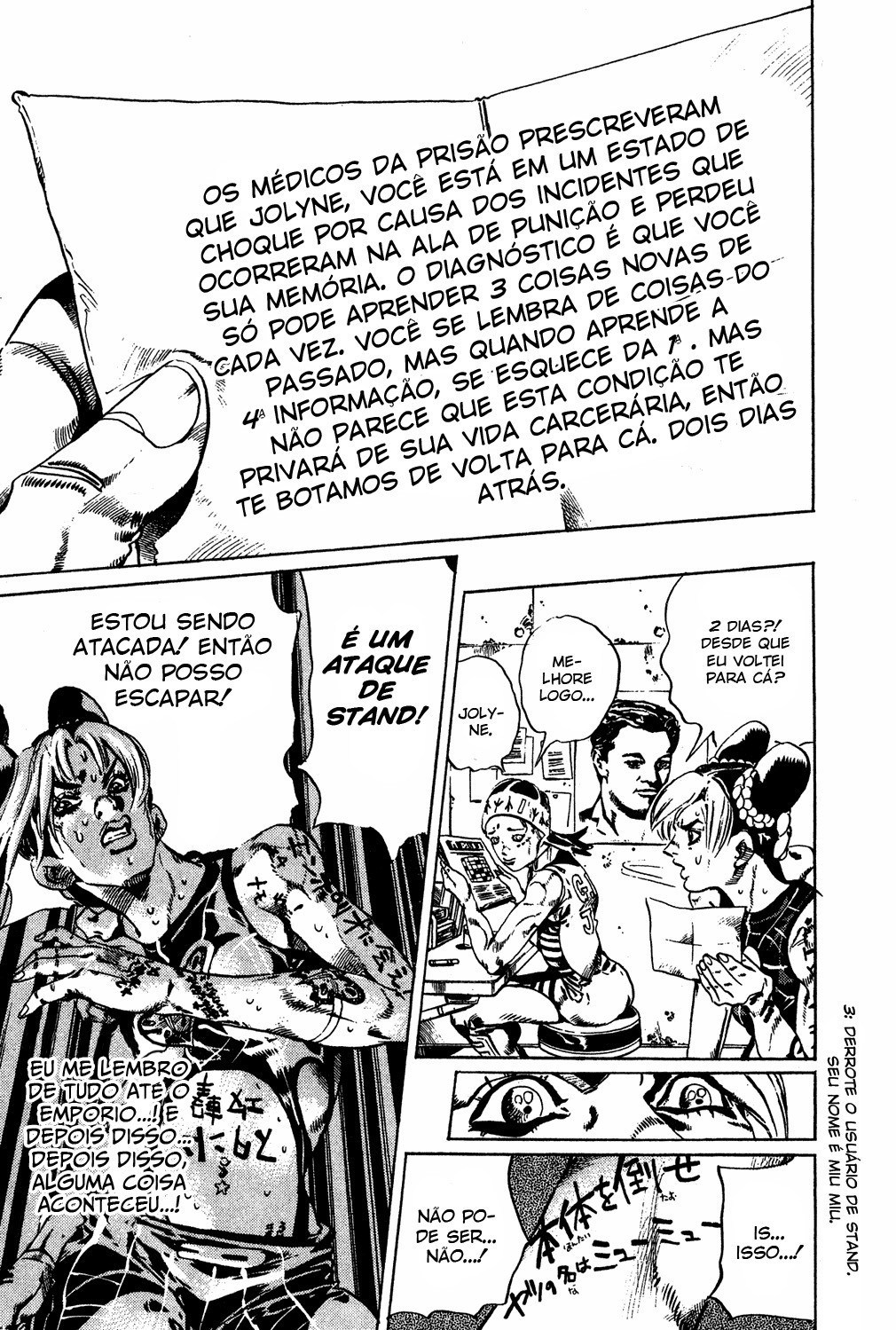 Read JoJo's Bizarre Adventure Part 6  Stone Ocean PT-BR Manga Online