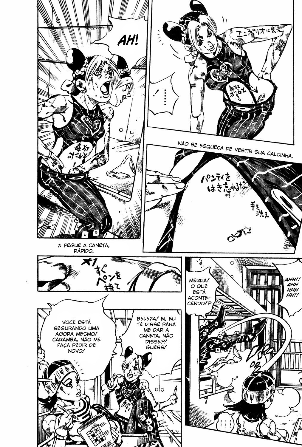 Read JoJo's Bizarre Adventure Part 6  Stone Ocean PT-BR Manga Online