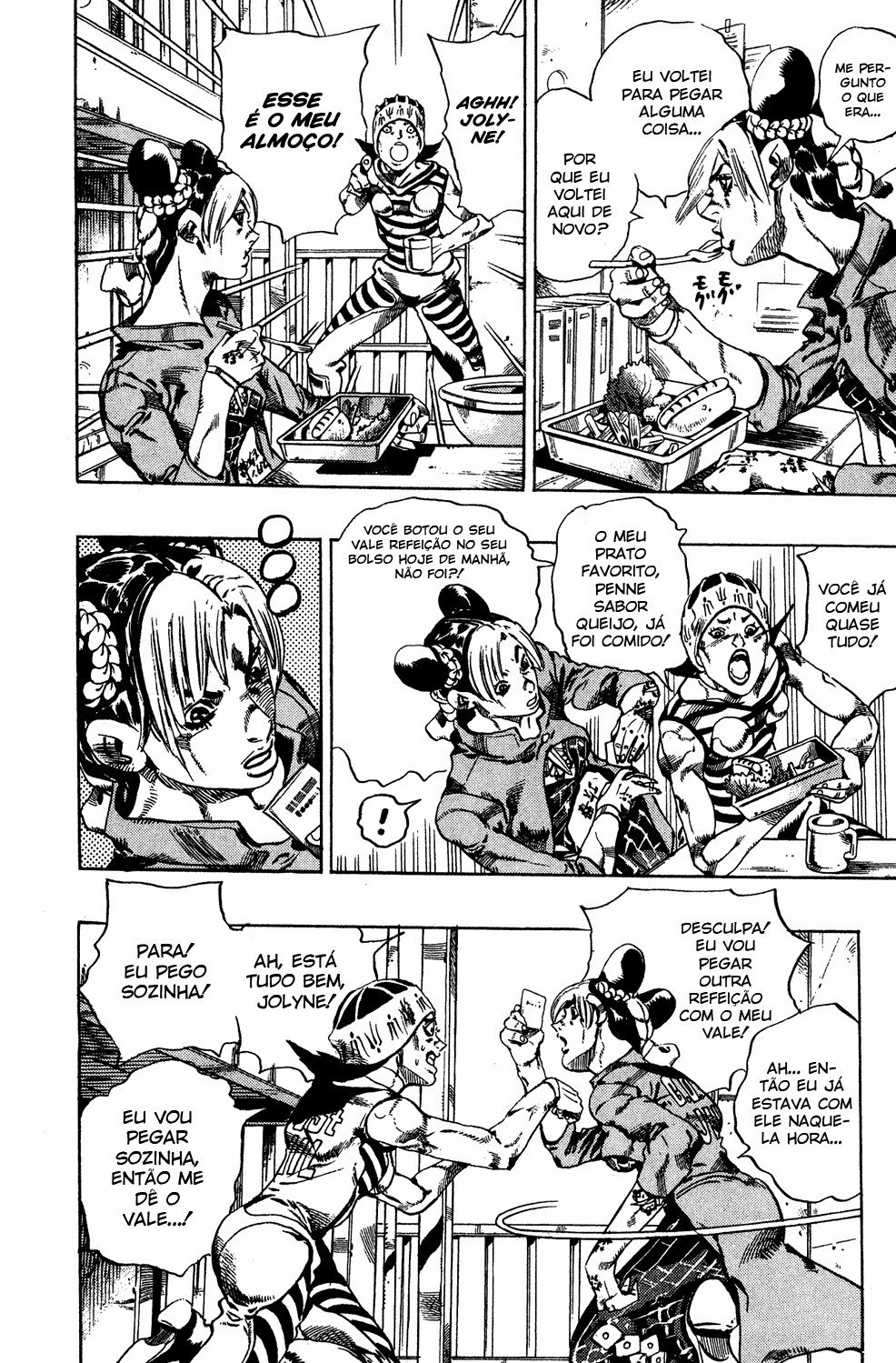 Read JoJo's Bizarre Adventure Part 6  Stone Ocean PT-BR Manga Online