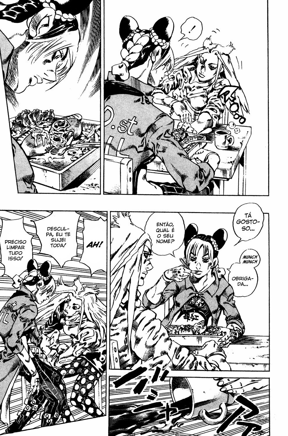 Read JoJo's Bizarre Adventure Part 6  Stone Ocean PT-BR Manga Online