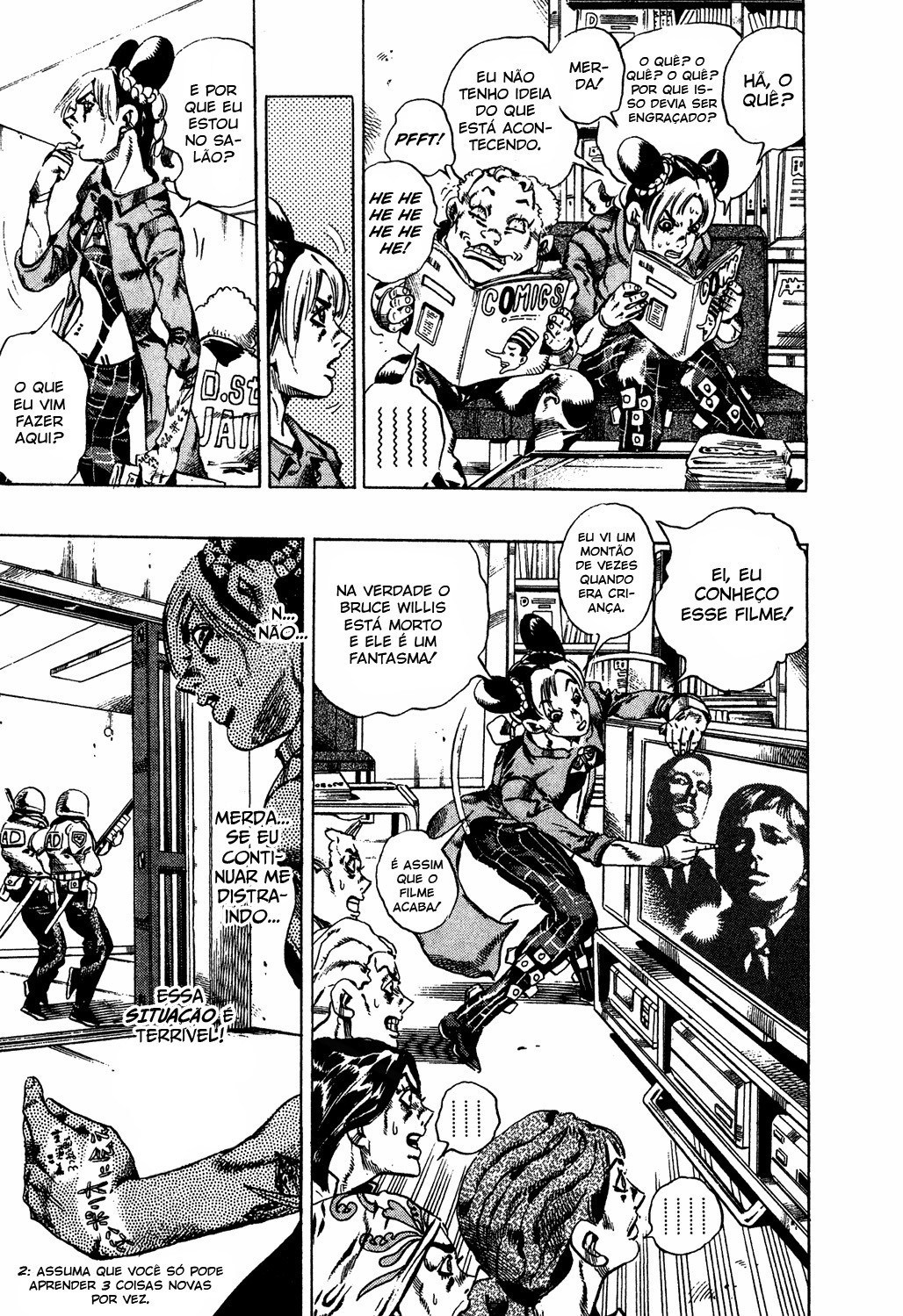 Read JoJo's Bizarre Adventure Part 6  Stone Ocean PT-BR Manga Online