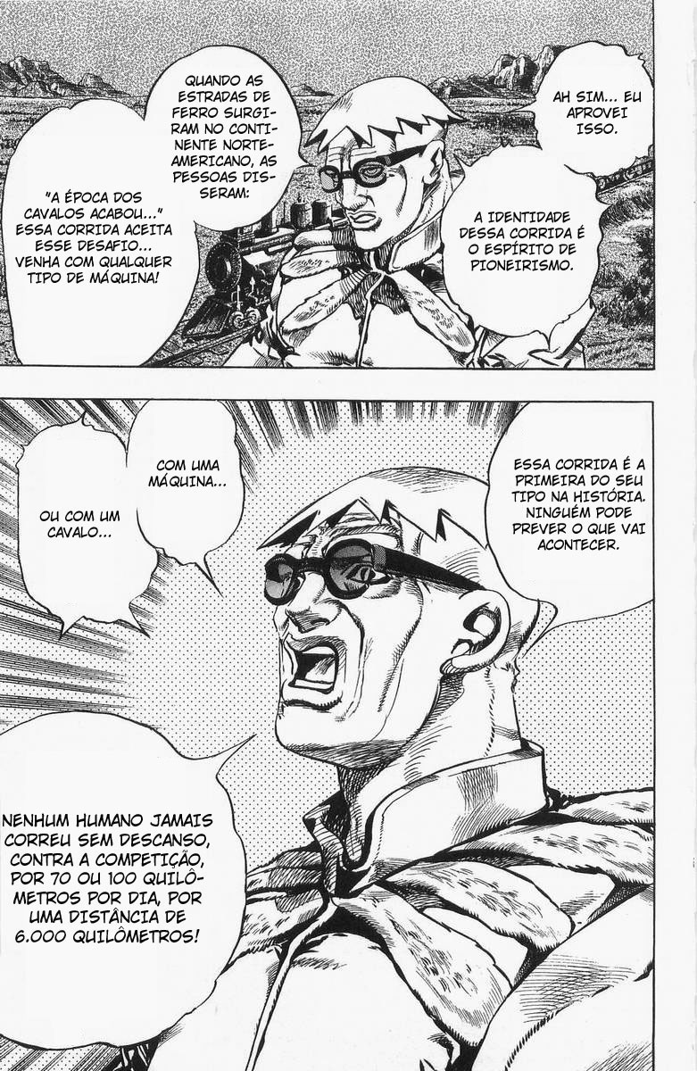 Read JoJo's Bizarre Adventure Part 7  Steel Ball Run PT-BR Manga Online