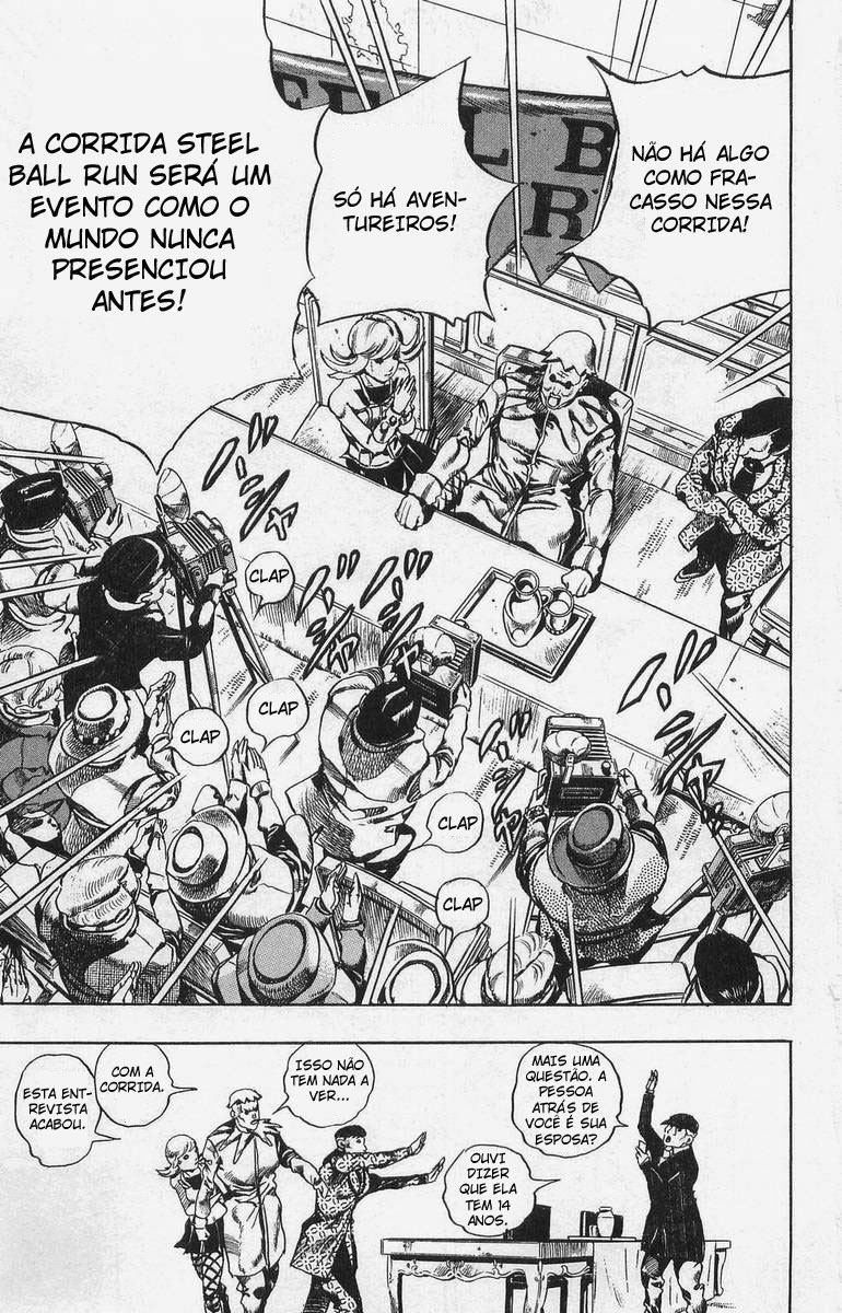 Read JoJo's Bizarre Adventure Part 7  Steel Ball Run PT-BR Manga Online