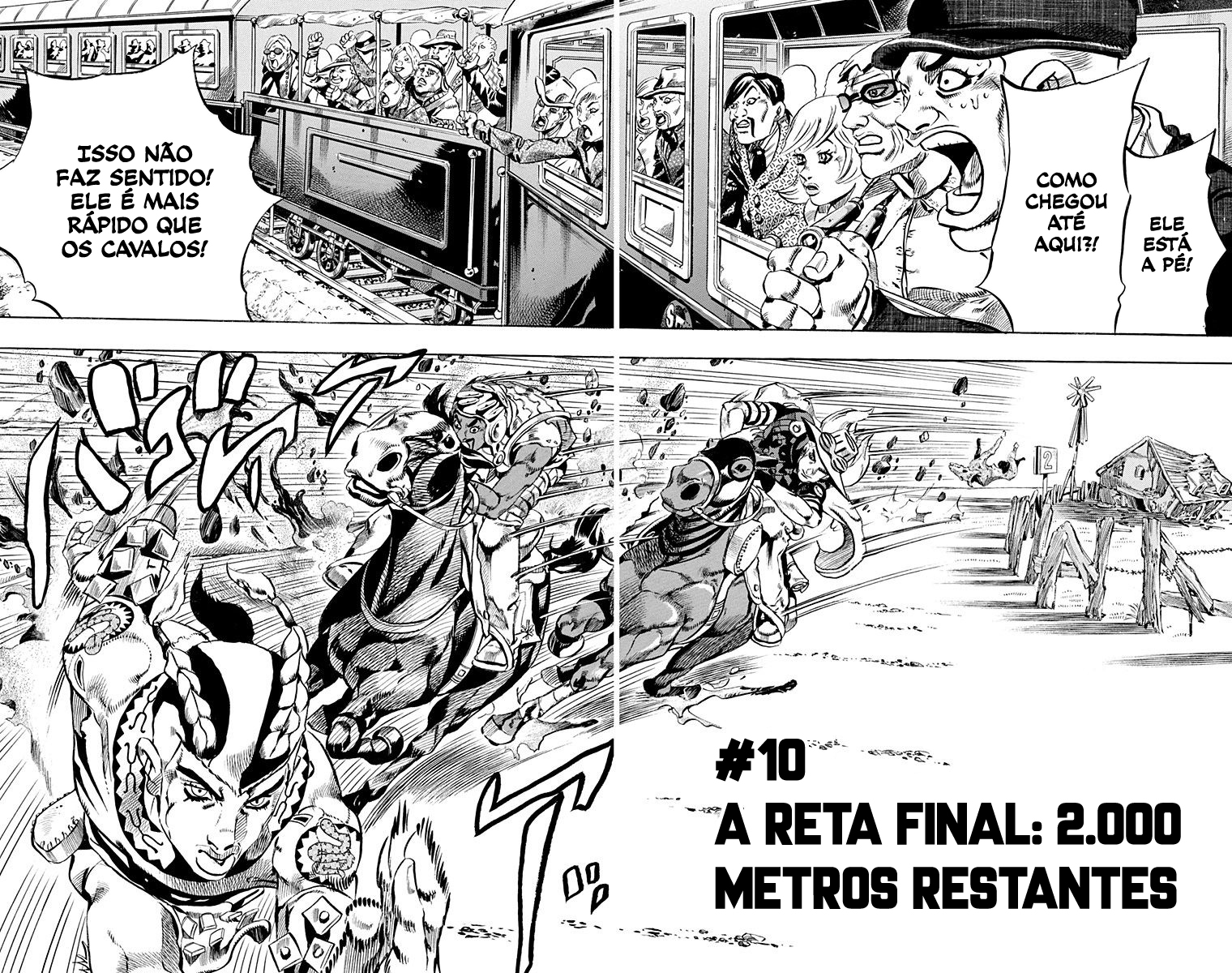 Read JoJo's Bizarre Adventure Part 7  Steel Ball Run PT-BR Manga Online