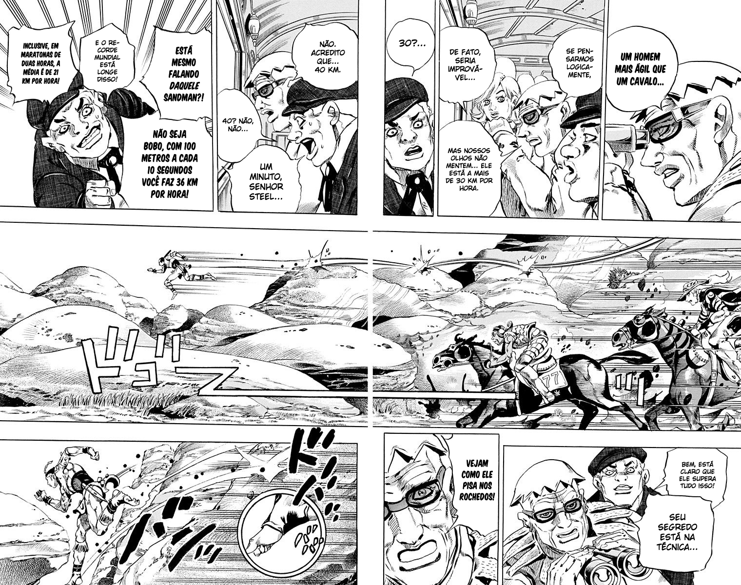 Read JoJo's Bizarre Adventure Part 7  Steel Ball Run PT-BR Manga Online
