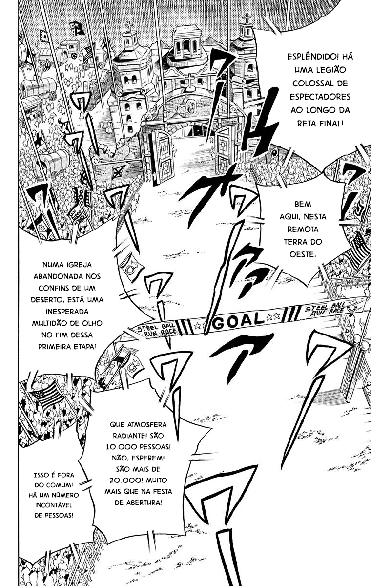 Read JoJo's Bizarre Adventure Part 7  Steel Ball Run PT-BR Manga Online