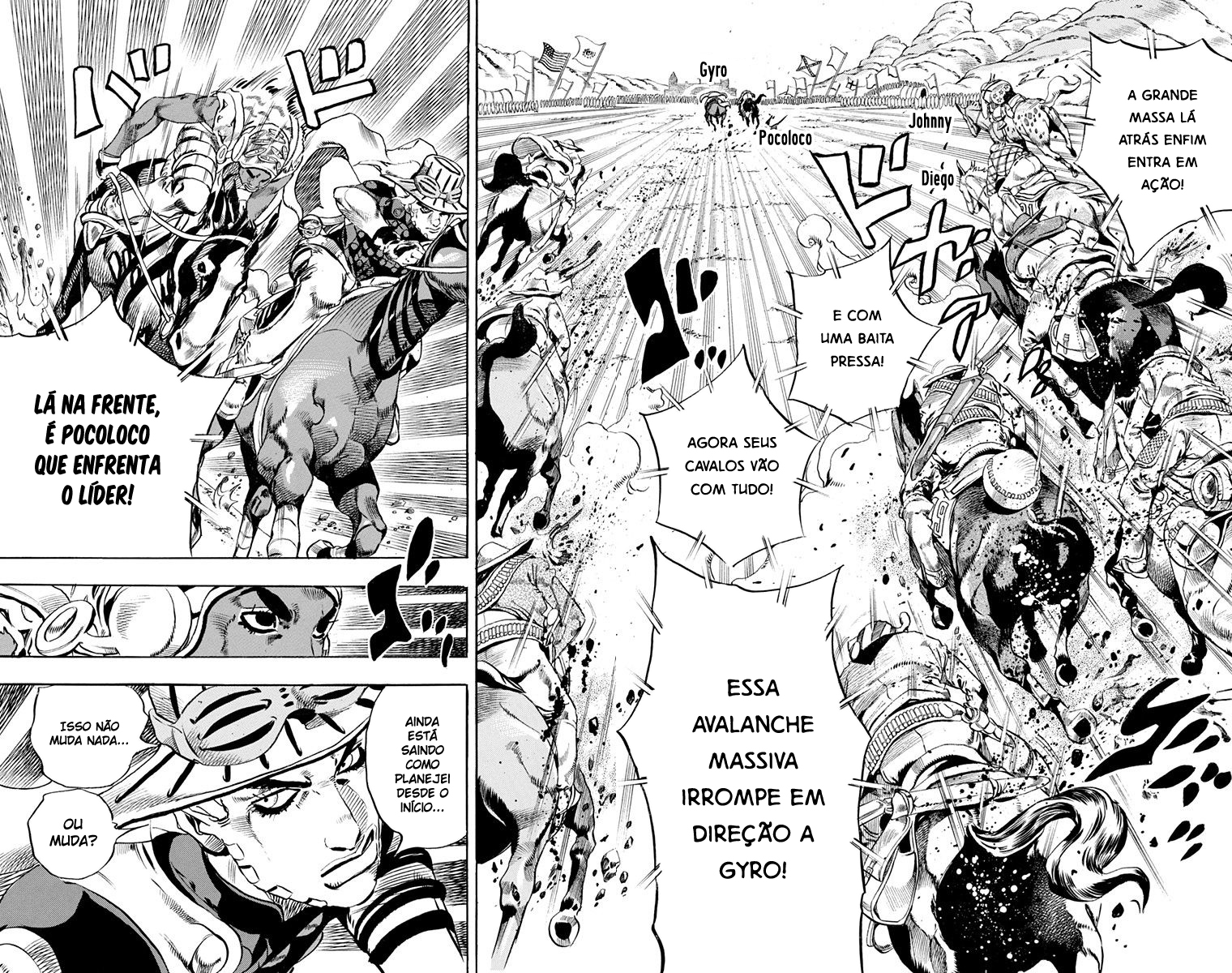 Read JoJo's Bizarre Adventure Part 7  Steel Ball Run PT-BR Manga Online