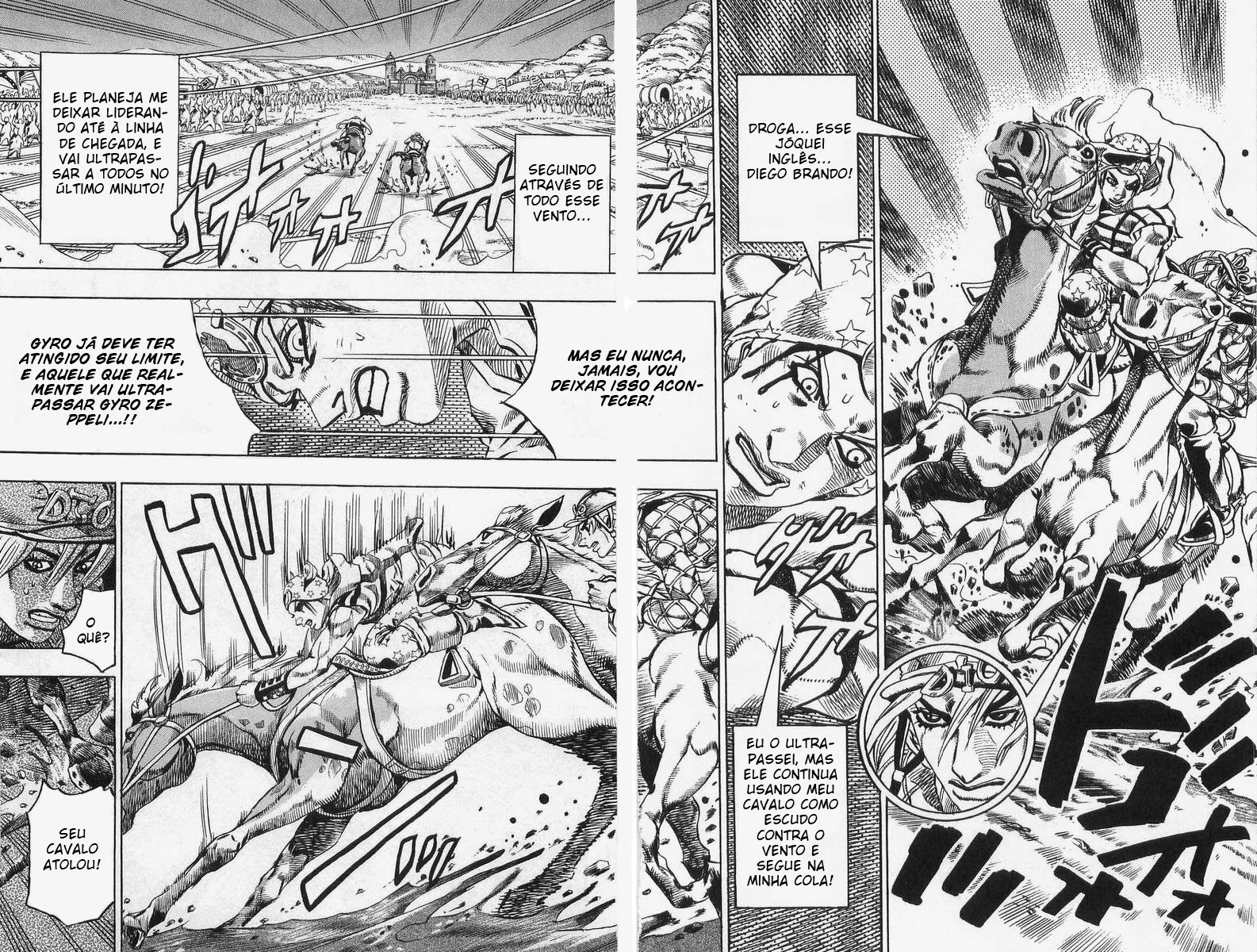 Read JoJo's Bizarre Adventure Part 7  Steel Ball Run PT-BR Manga Online