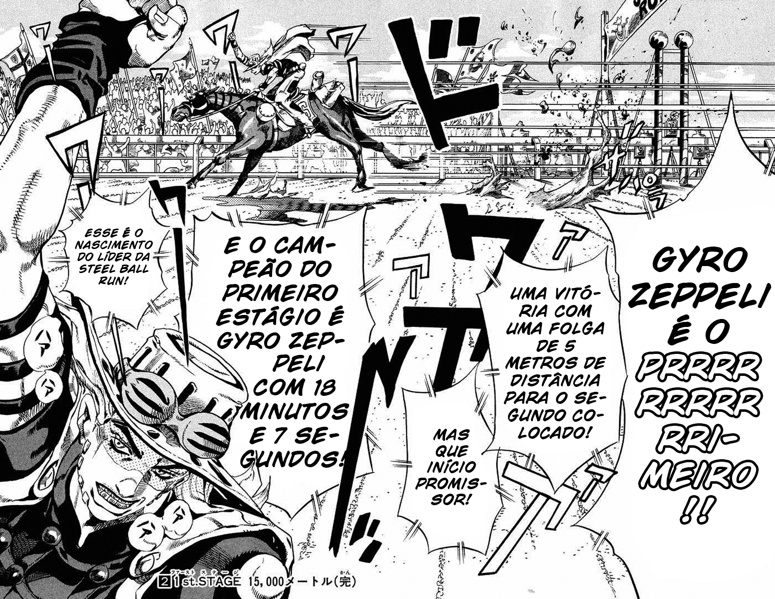 Read JoJo's Bizarre Adventure Part 7  Steel Ball Run PT-BR Manga Online