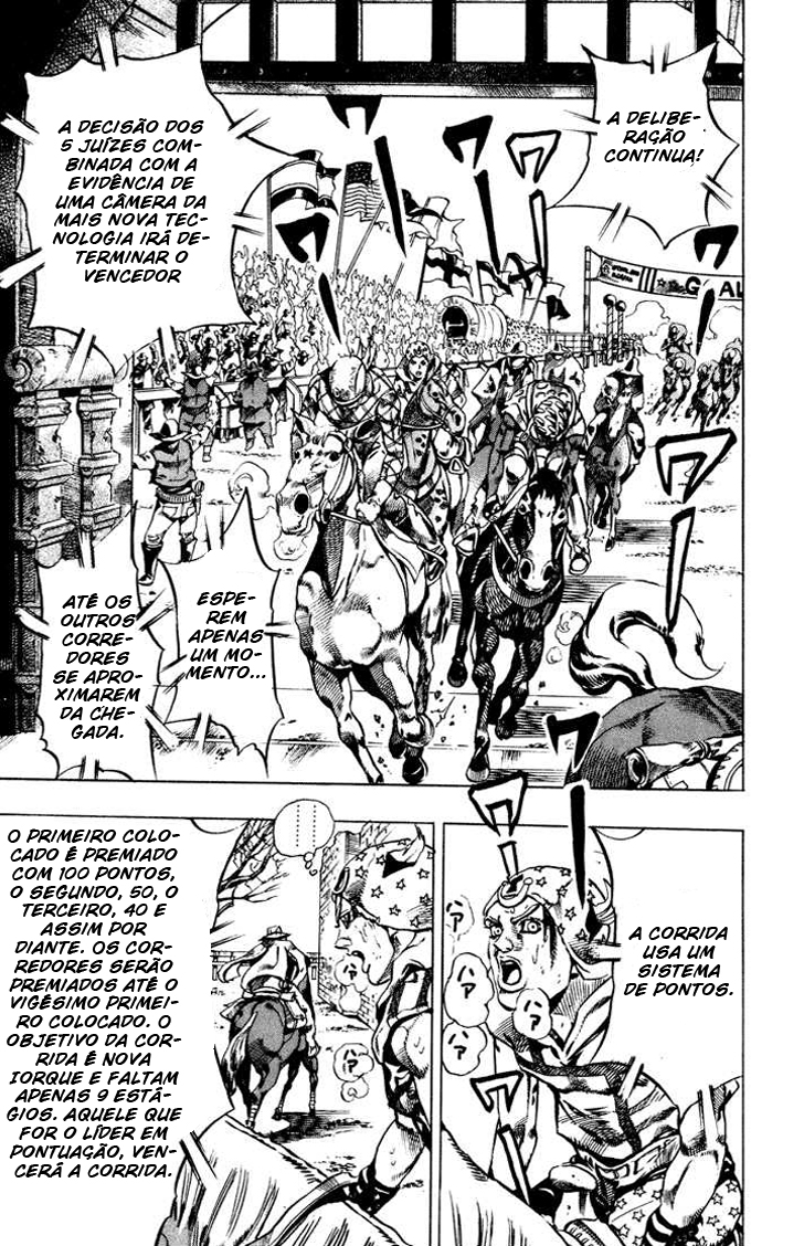 Read JoJo's Bizarre Adventure Part 7  Steel Ball Run PT-BR Manga Online