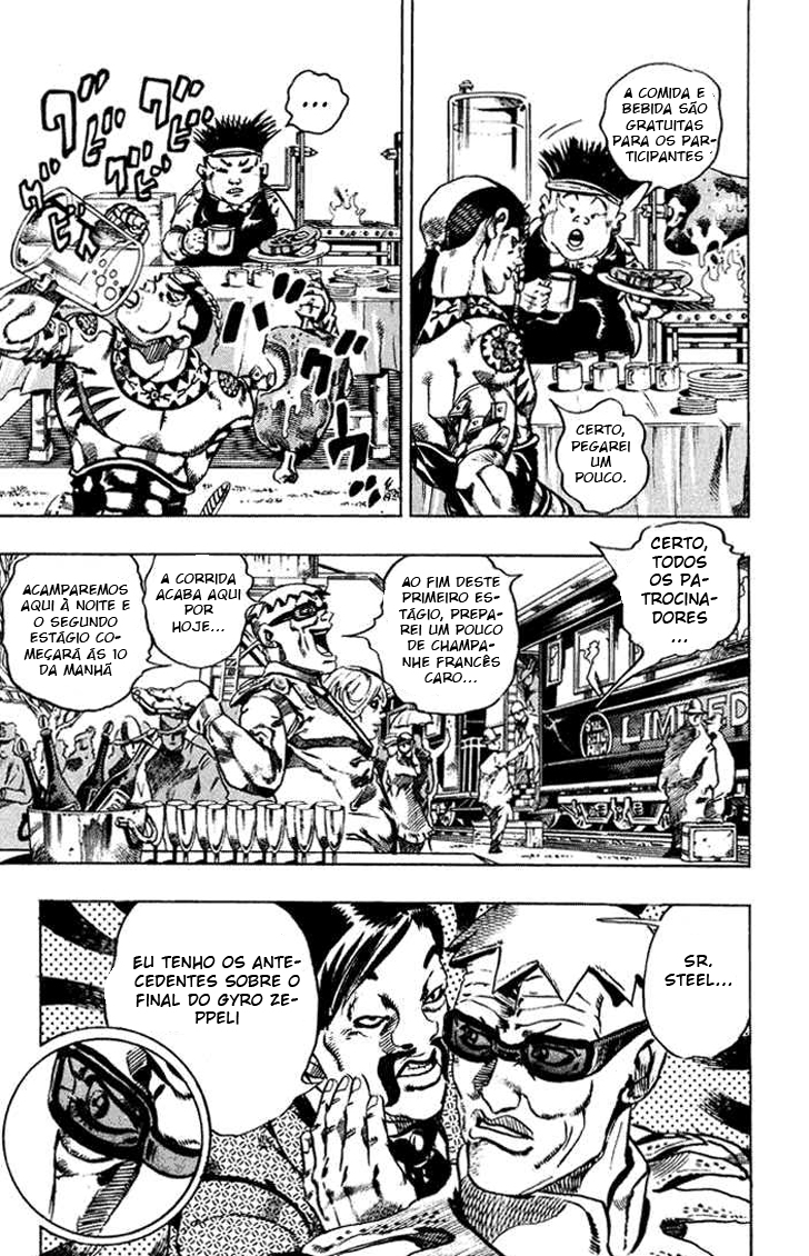 Read JoJo's Bizarre Adventure Part 7  Steel Ball Run PT-BR Manga Online