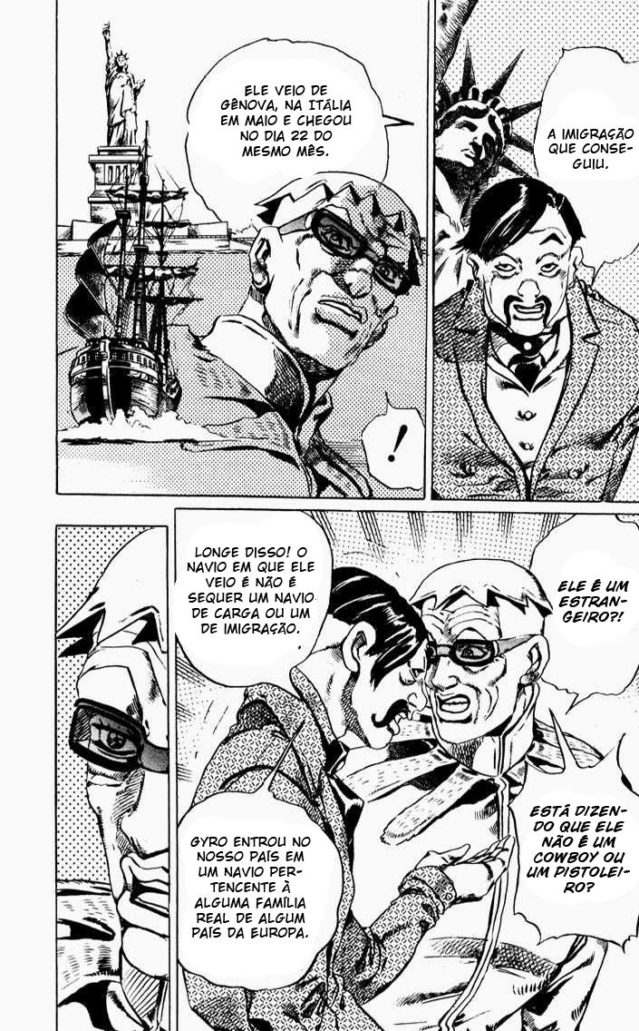 Read JoJo's Bizarre Adventure Part 7  Steel Ball Run PT-BR Manga Online