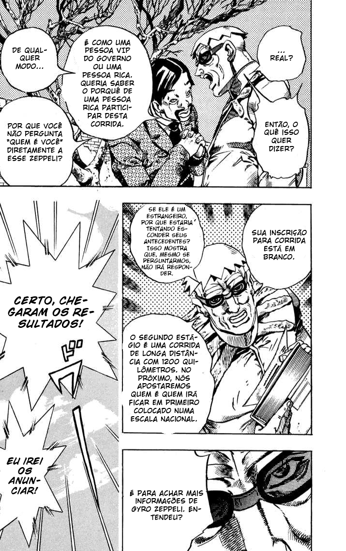 Read JoJo's Bizarre Adventure Part 7  Steel Ball Run PT-BR Manga Online