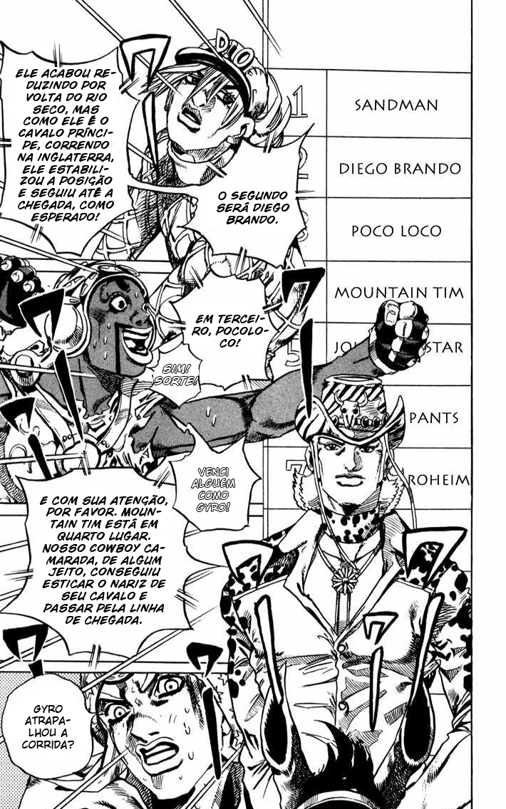 Read JoJo's Bizarre Adventure Part 7  Steel Ball Run PT-BR Manga Online