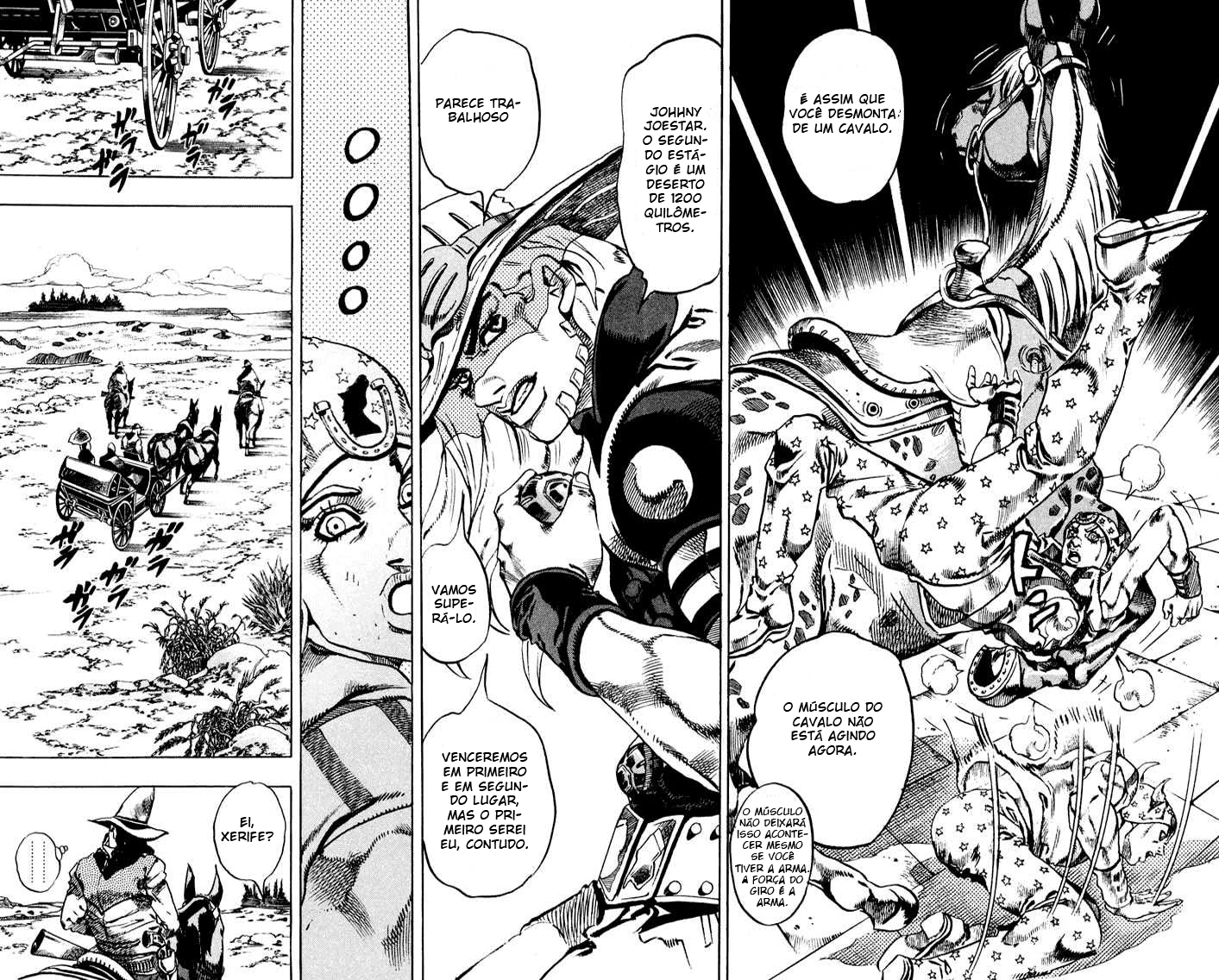 Read JoJo's Bizarre Adventure Part 7  Steel Ball Run PT-BR Manga Online